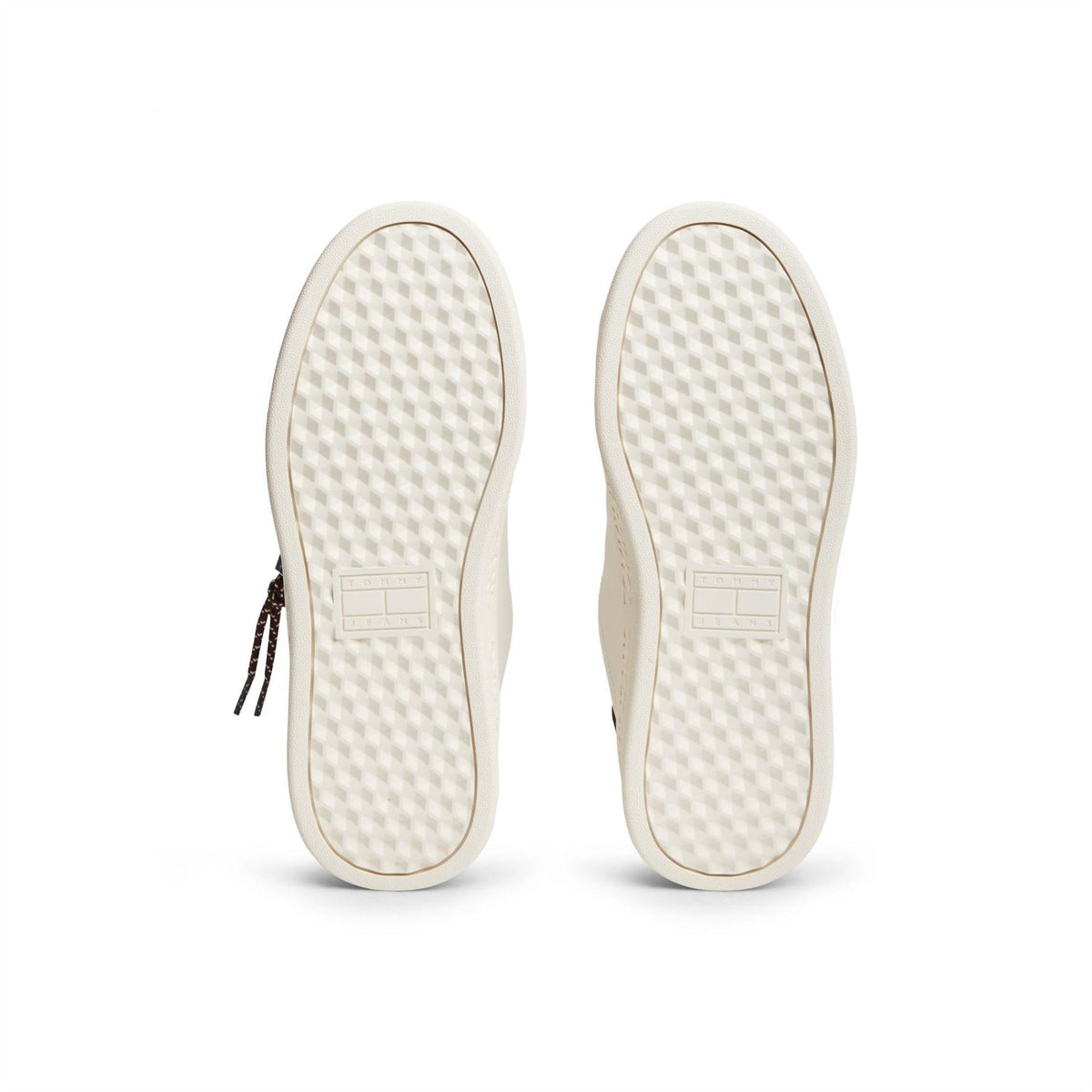 Tommy Jeans Lace-Up Flat Sneakers