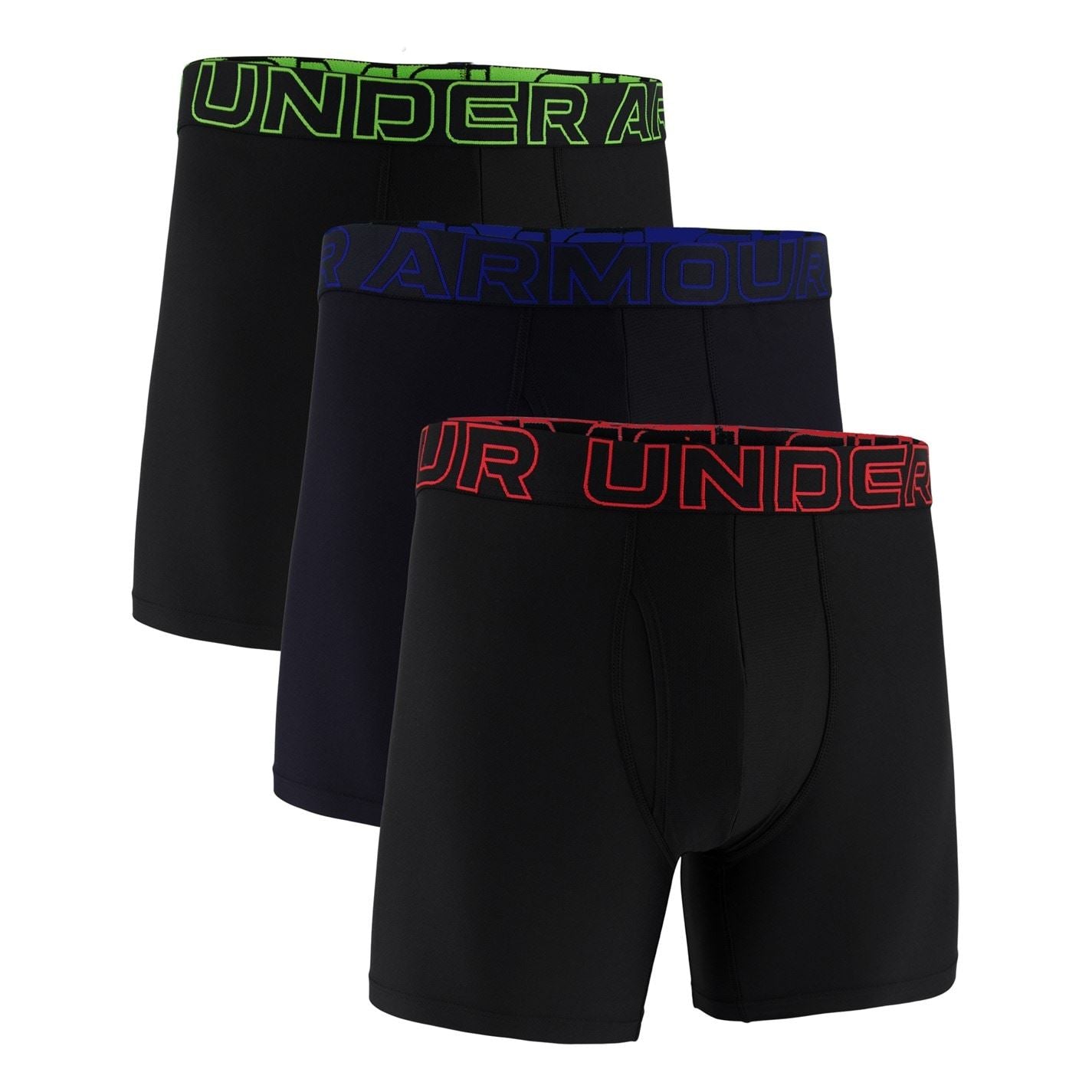 Under Armour Mens Performance Tech™ 6 Inch 3 Pack