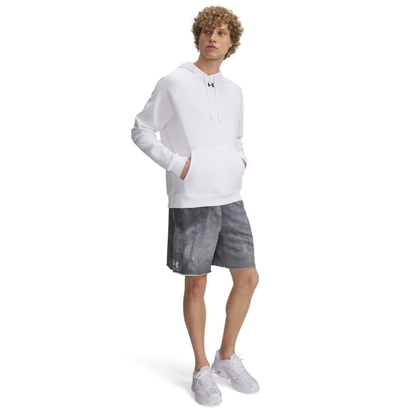Under Armour Rival Terry All Over Print Fleece Jogger Shorts