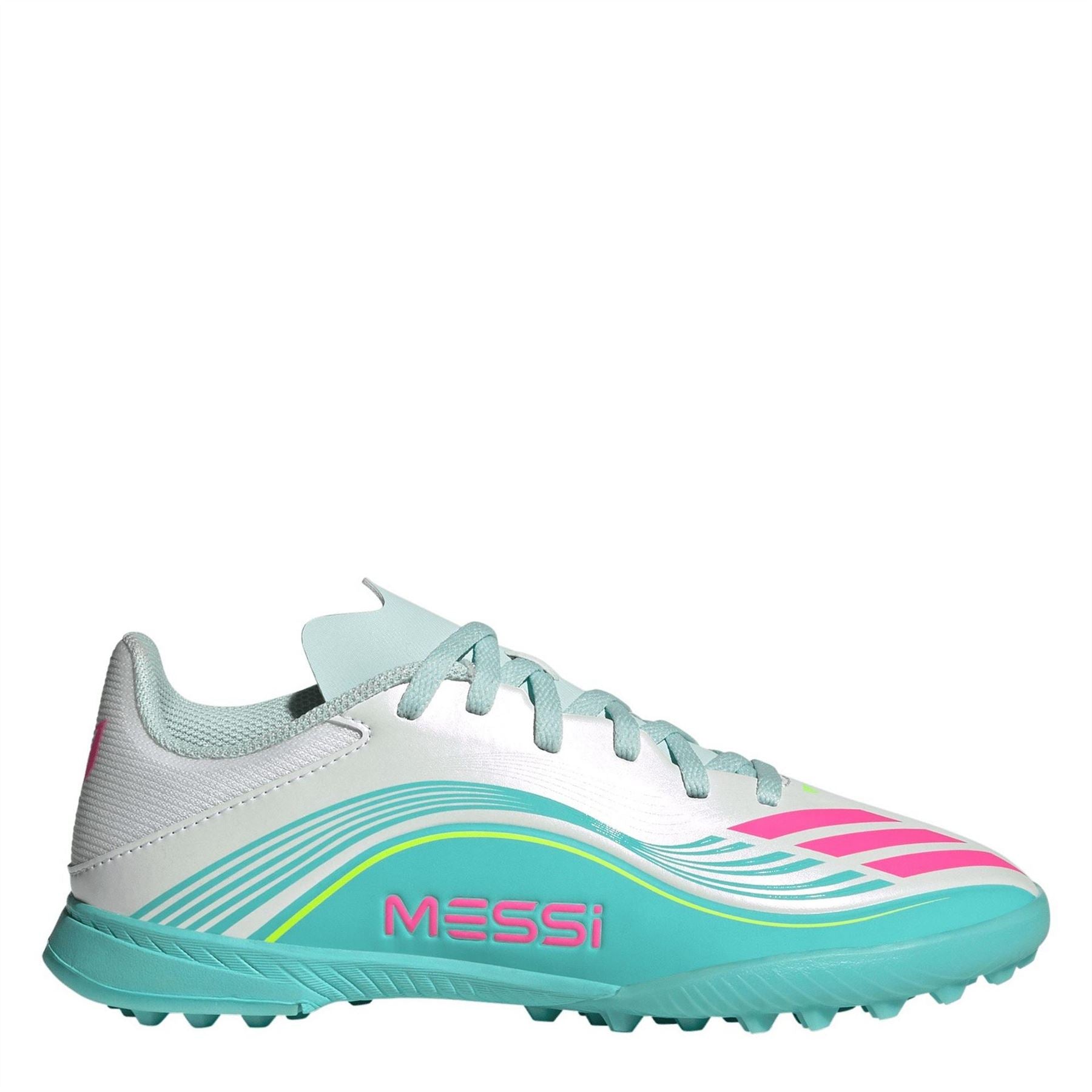 adidas F50 Messi League Childrens Astro Turf Football Boots