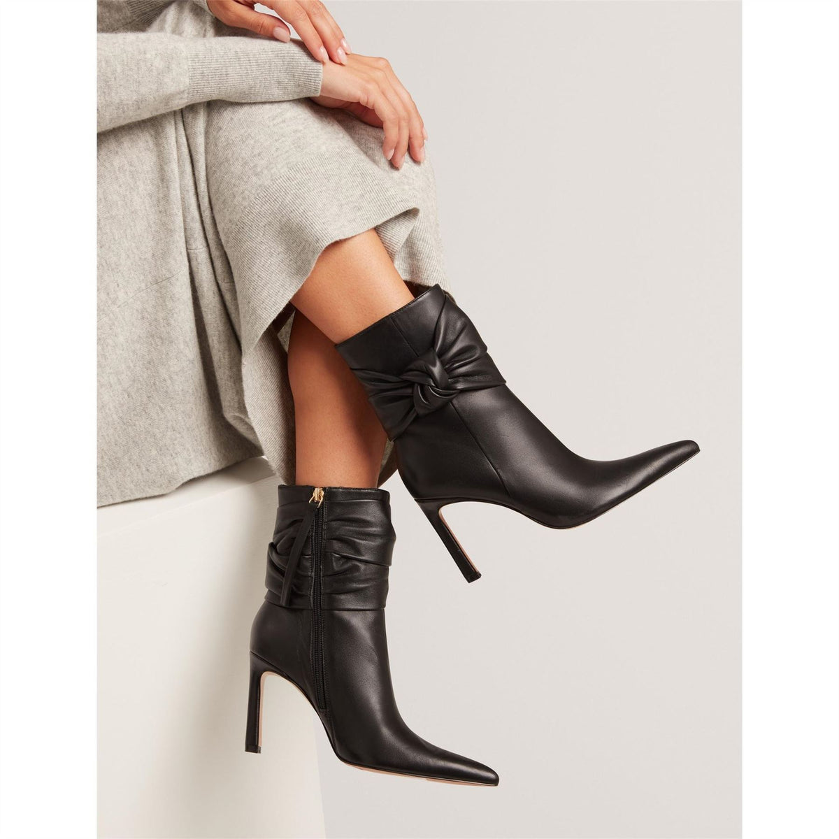 Ted Baker Knot Heeled Ankle Boots