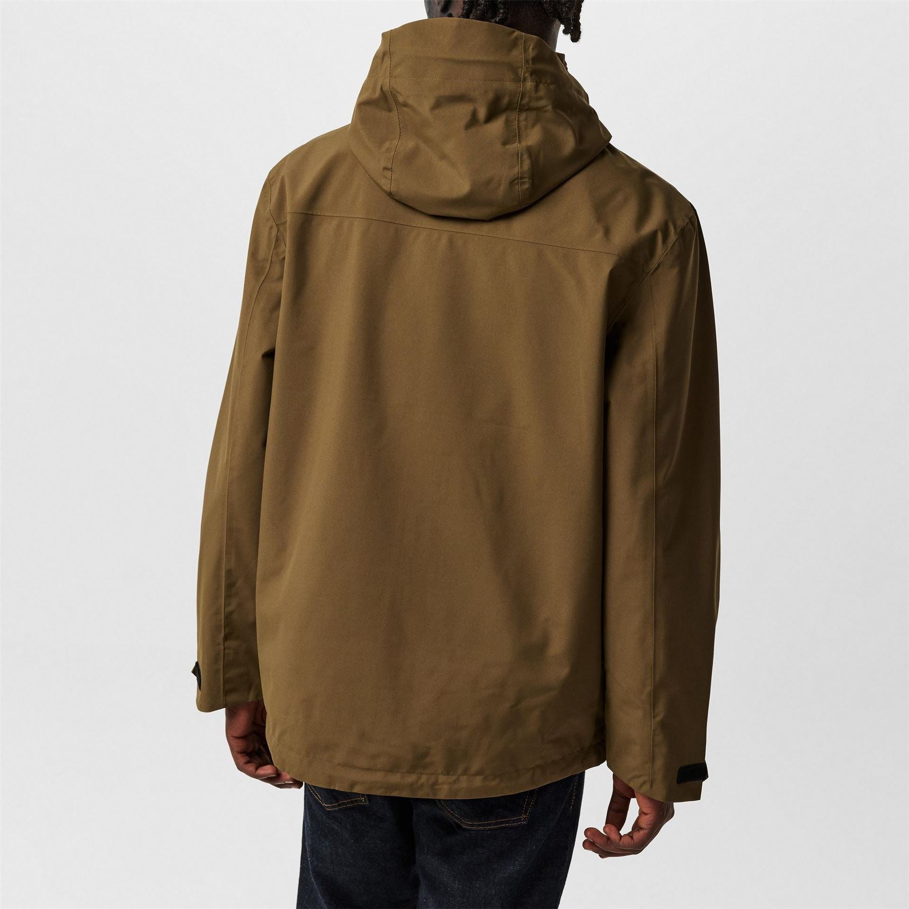 Firetrap Hooded DWR Long Sleeve Waterproof Jacket