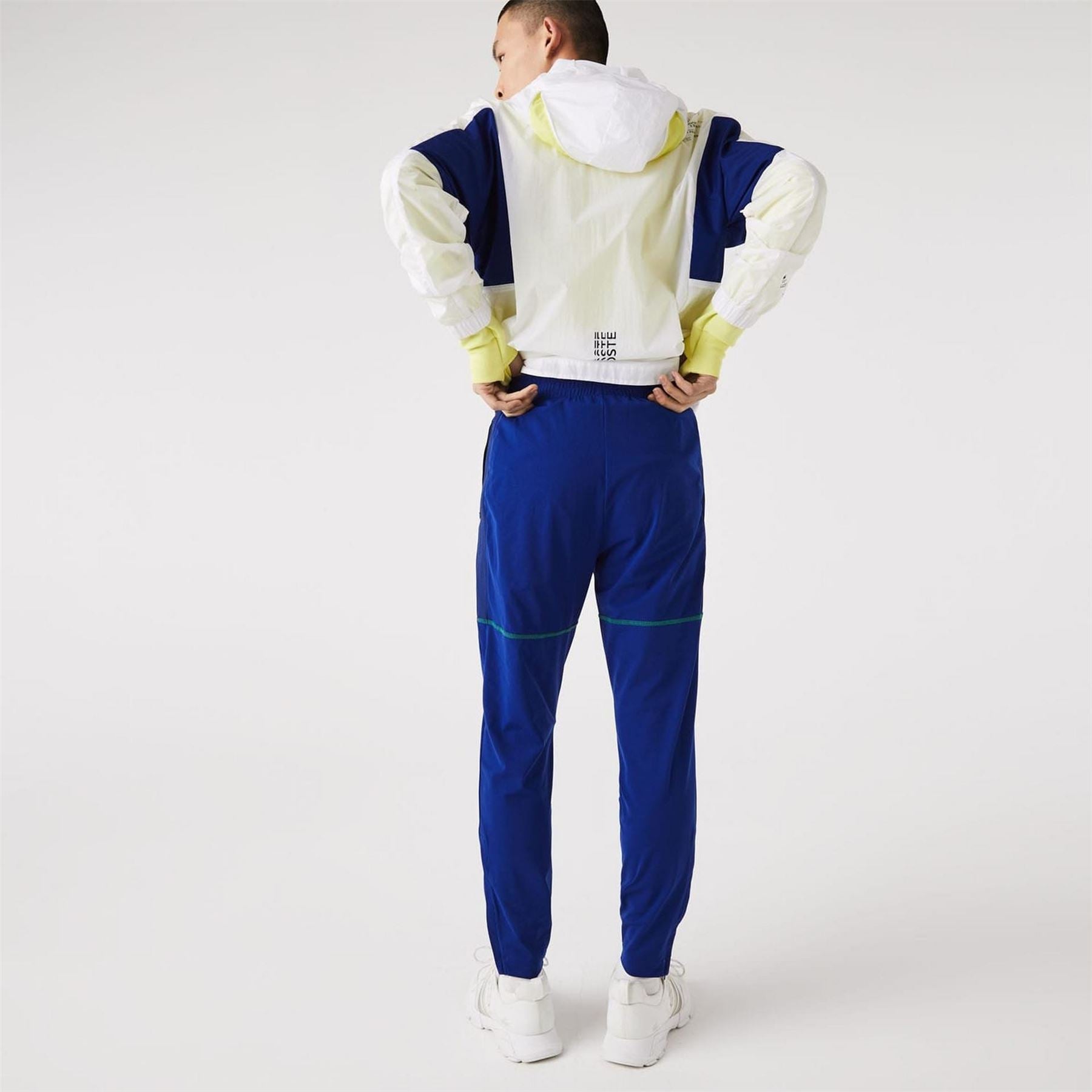 Lacoste Zip Pockets Tapered Tracksuit Bottoms