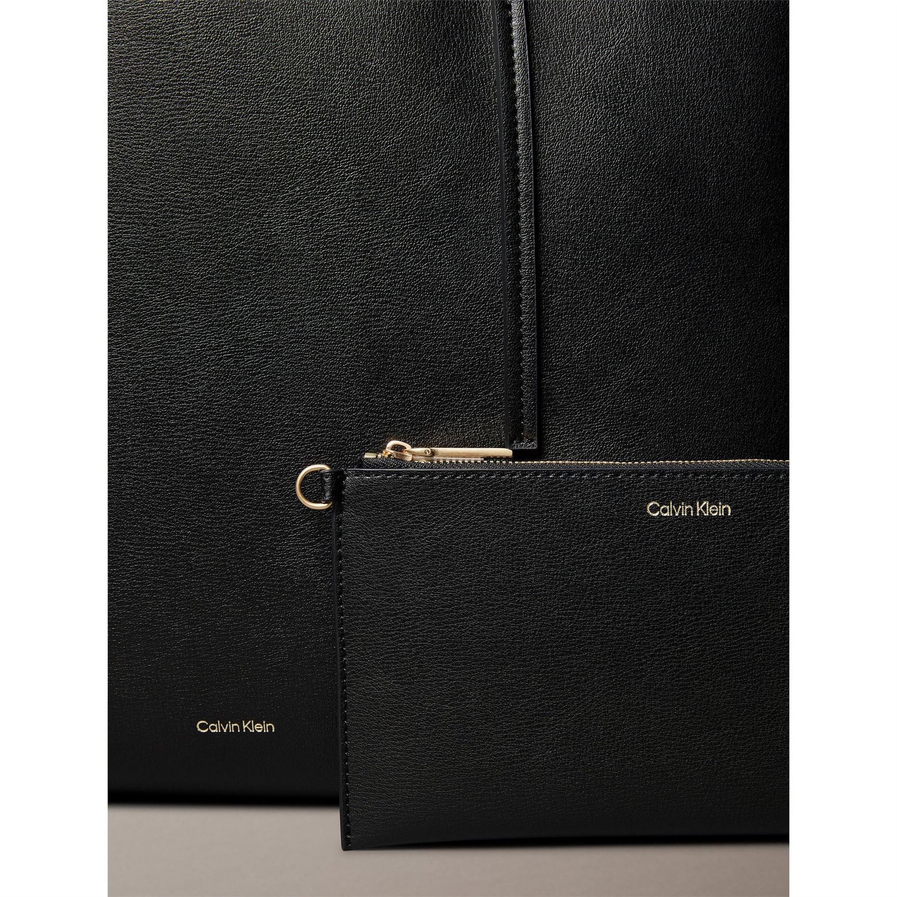 Calvin Klein Tote Handbag with Logo