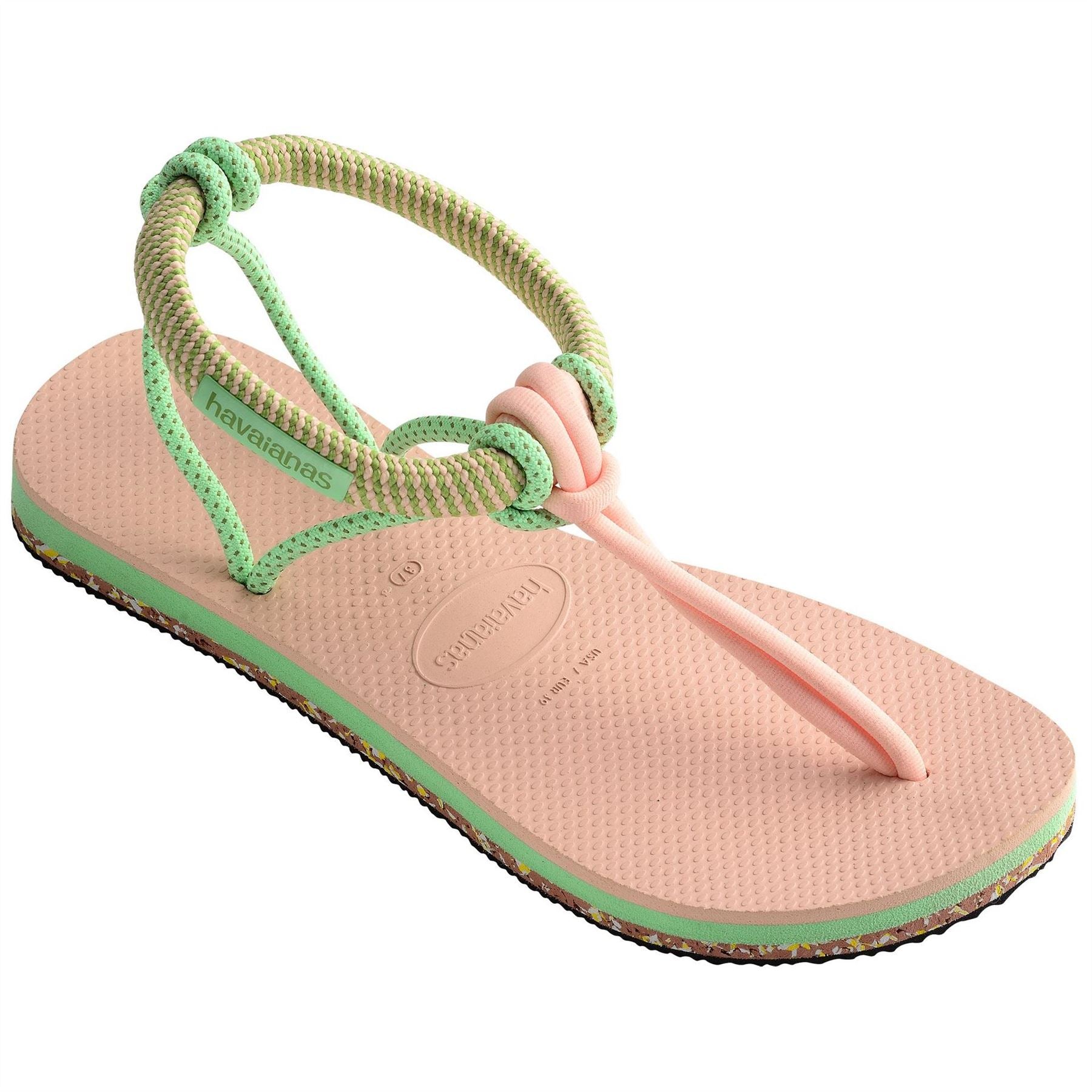 Havaianas Womens Hav. Cosmo Madrid Ballet Rose 36 Flip Flops