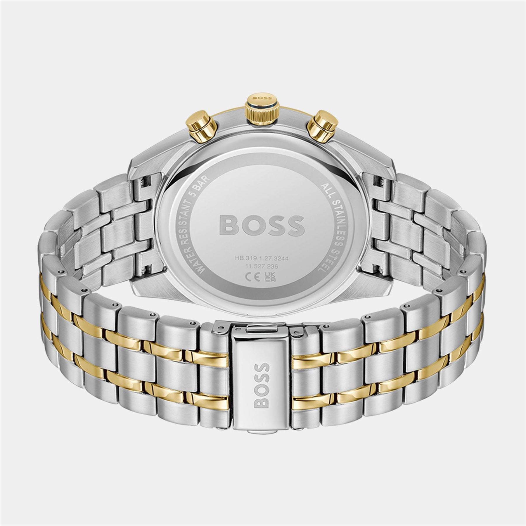 Boss BOSS Skytraveller Bi Colour Chronograph Watch