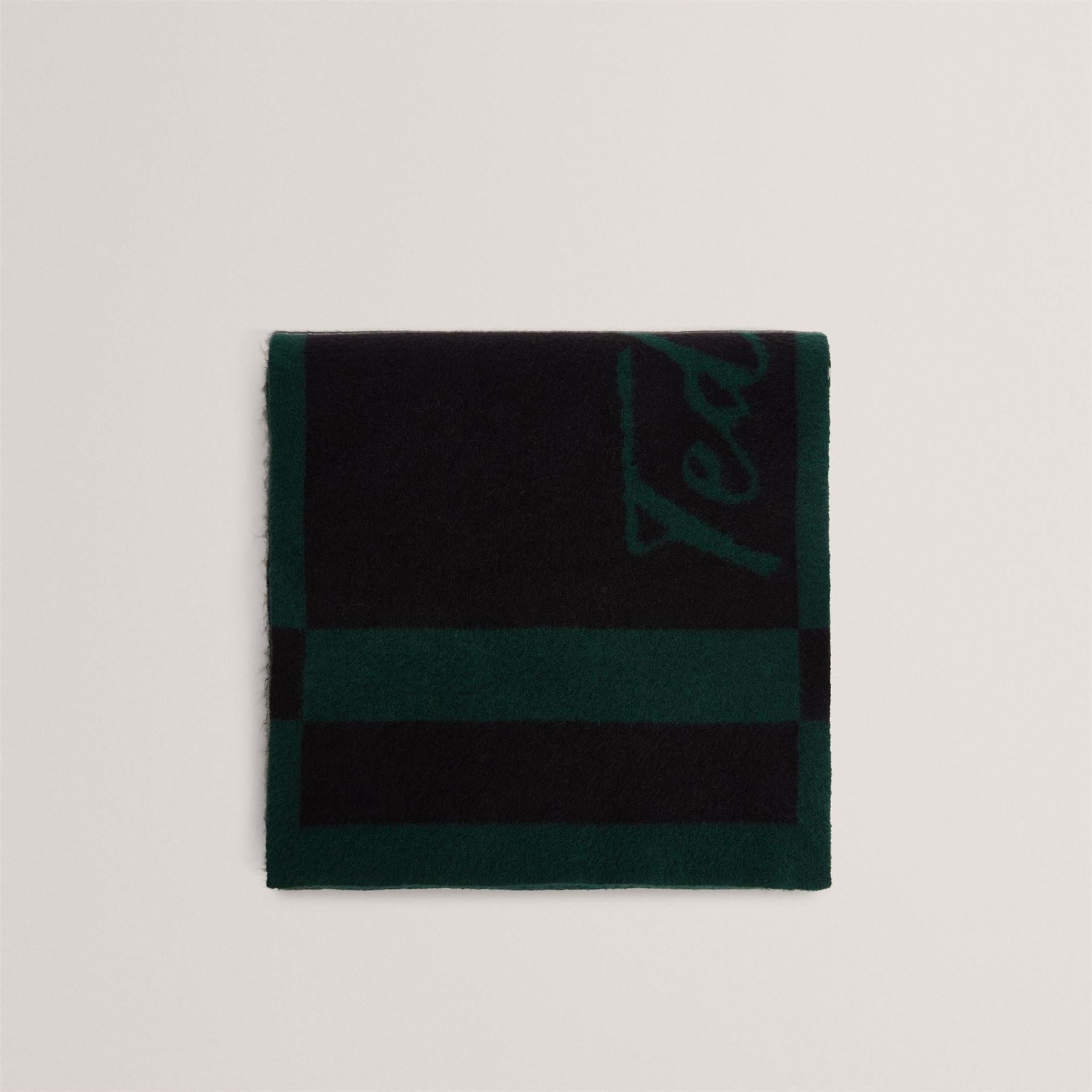 Ted Baker Lettered Branding Knit Scarf