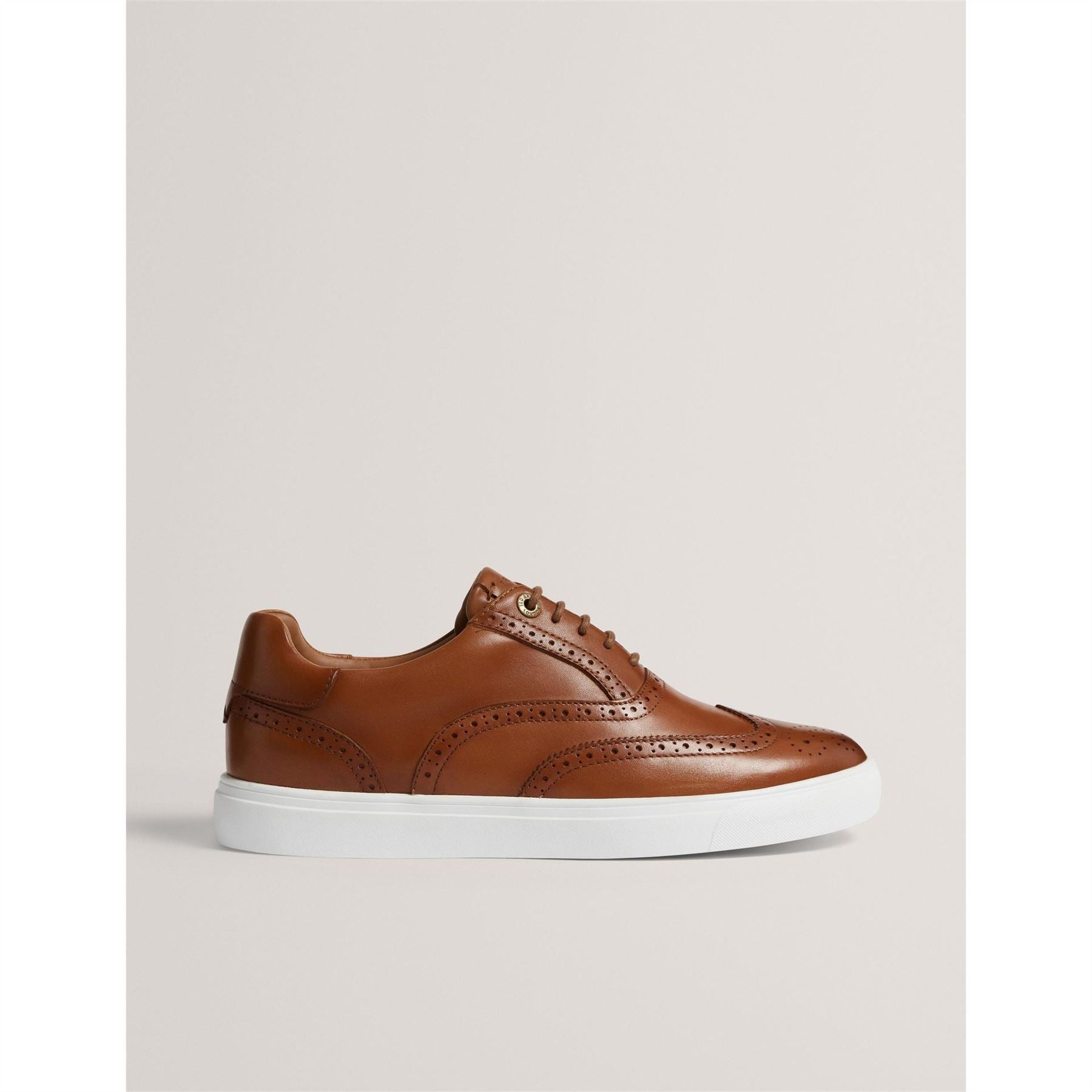 Ted Baker Brogue Leather Platform Trainers