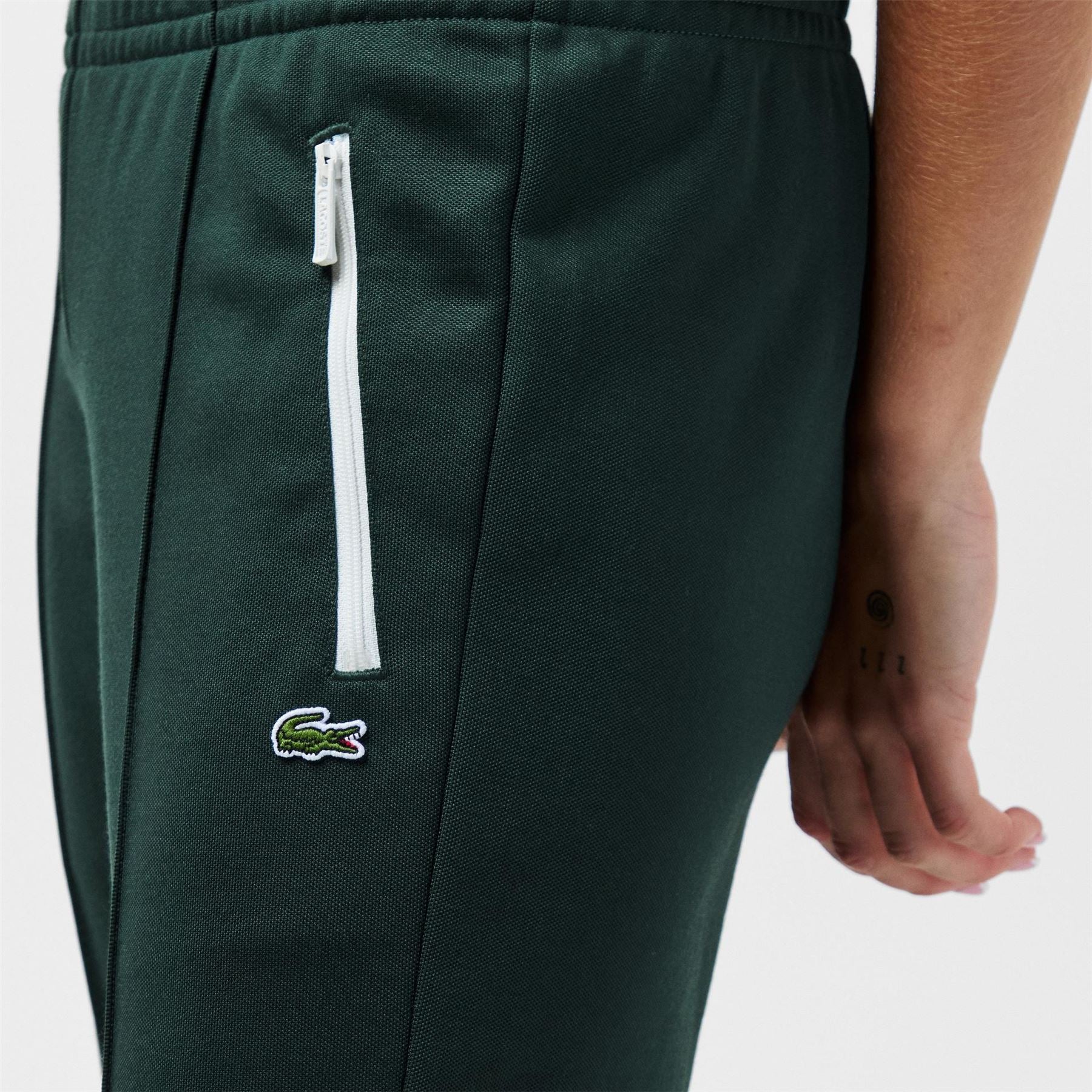 Lacoste Open Cuff Woven Tapered Joggers
