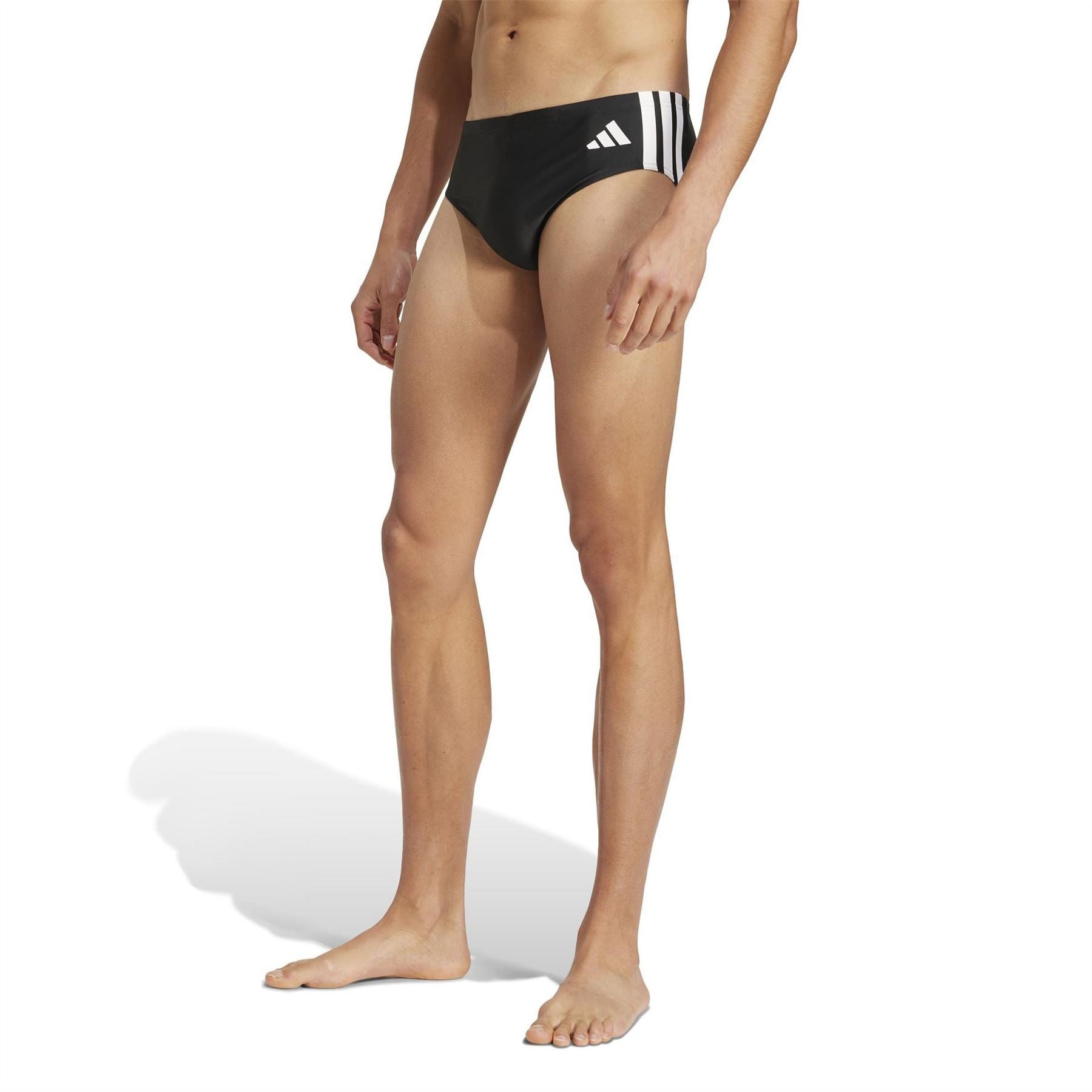 adidas Mens Stripes Swim Trunks