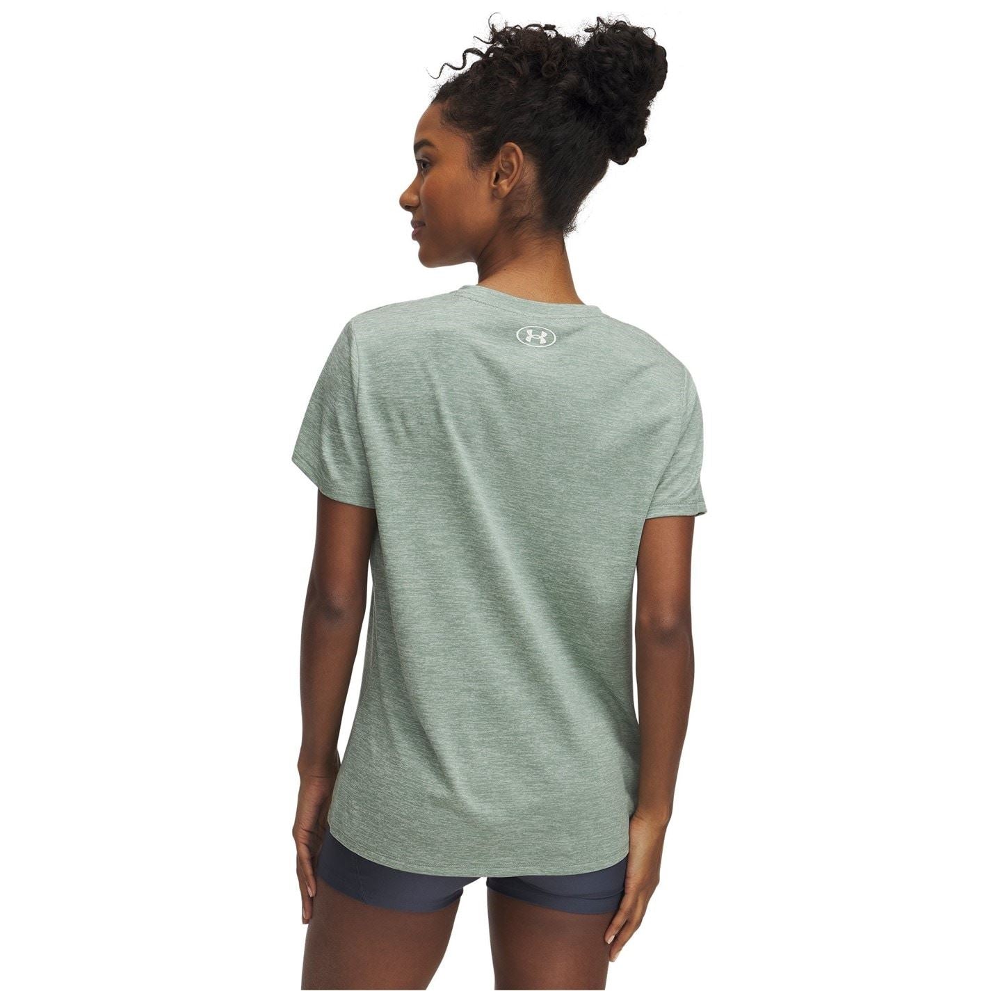 Under Armour Womens Armour Tech™ Twist V Neck Short Sleeve