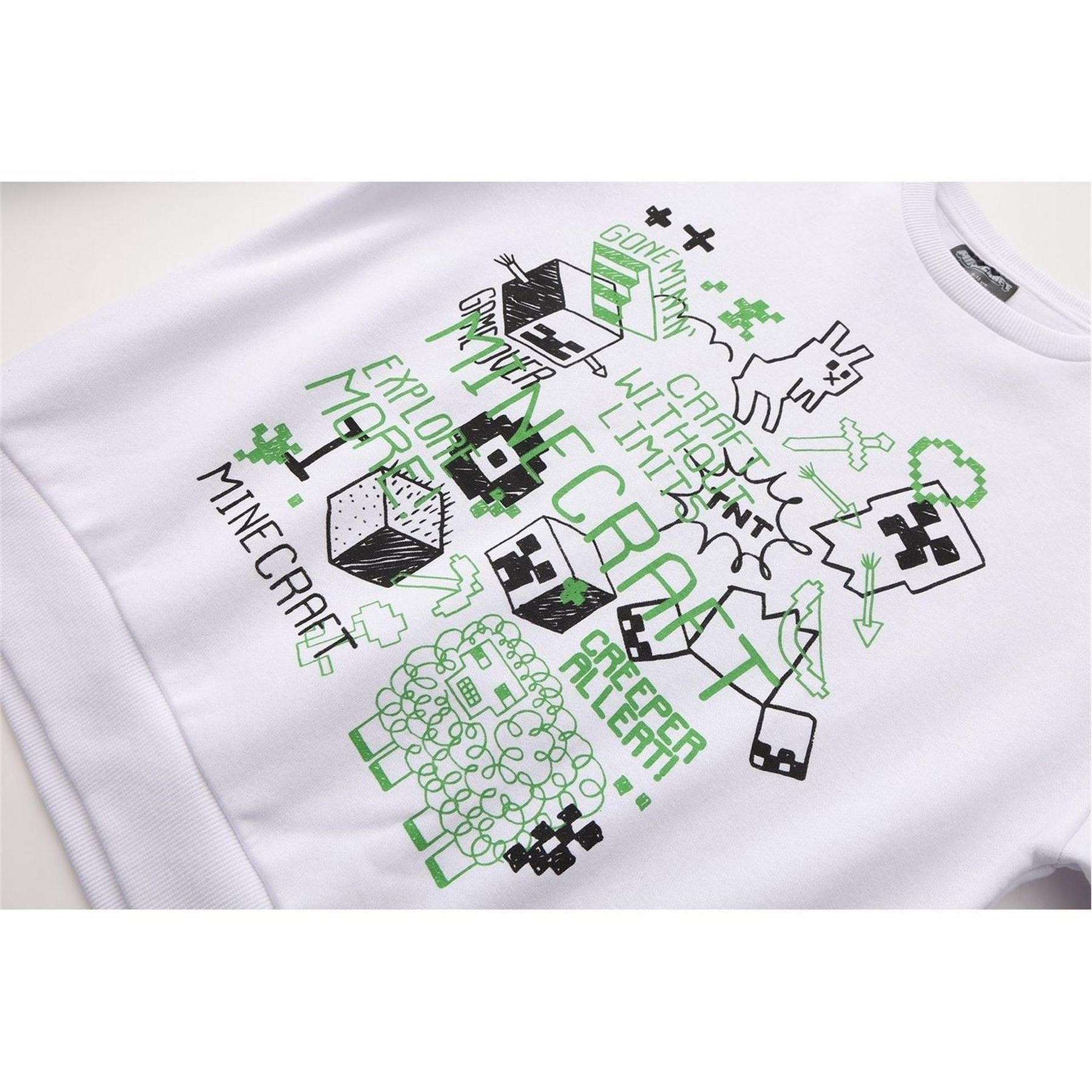 Character Crew Sweatshirt + Pants Set Juniors