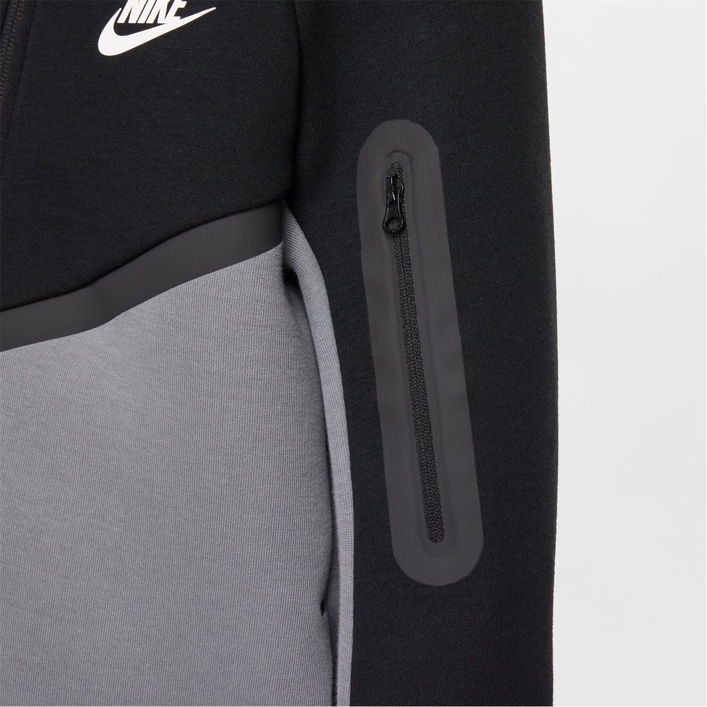 Nike Sportswear Tech Fleece Big Kids  Full Zip Hoodie