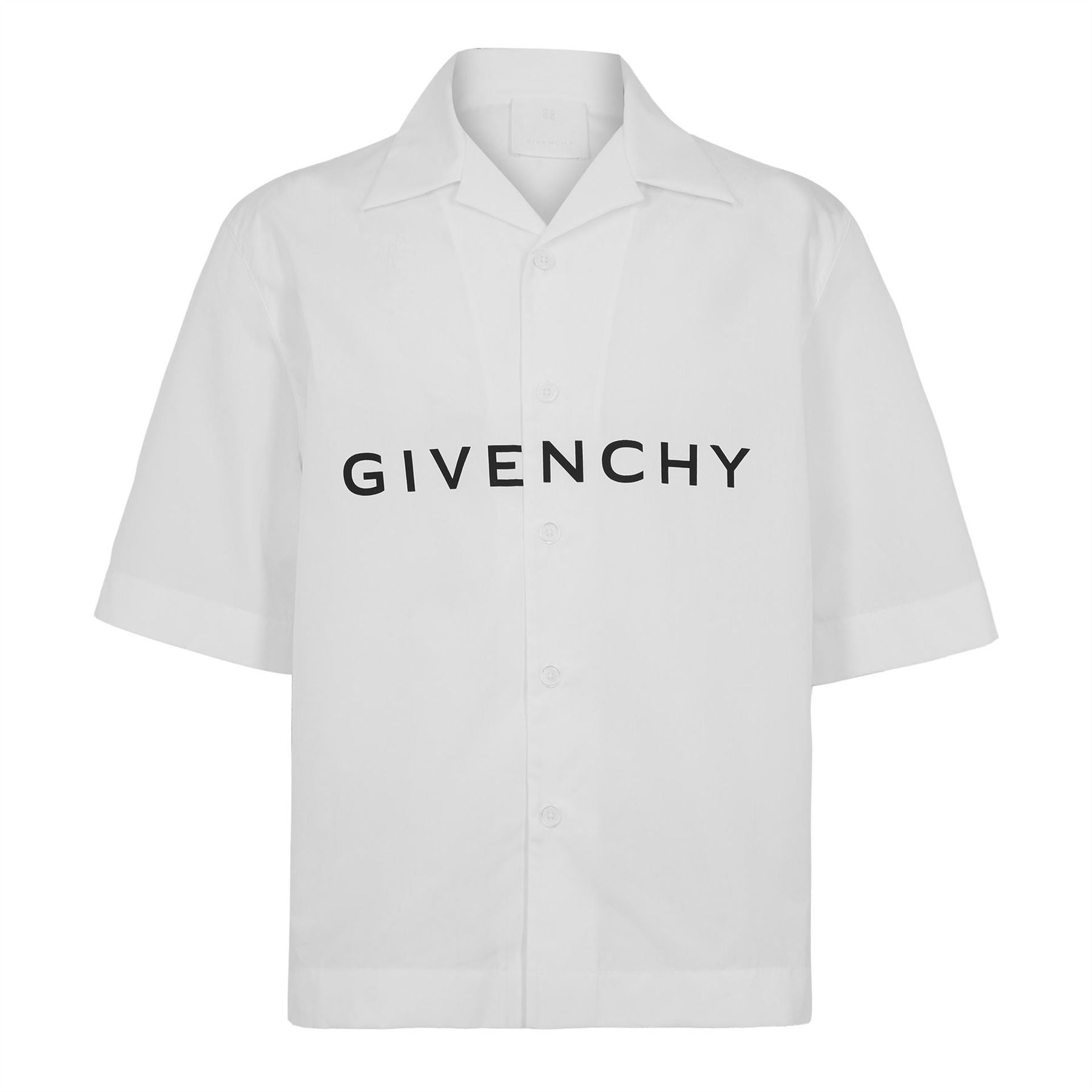 GIVENCHY Giv Boxy Fit Short Sleeve Plain Shirt