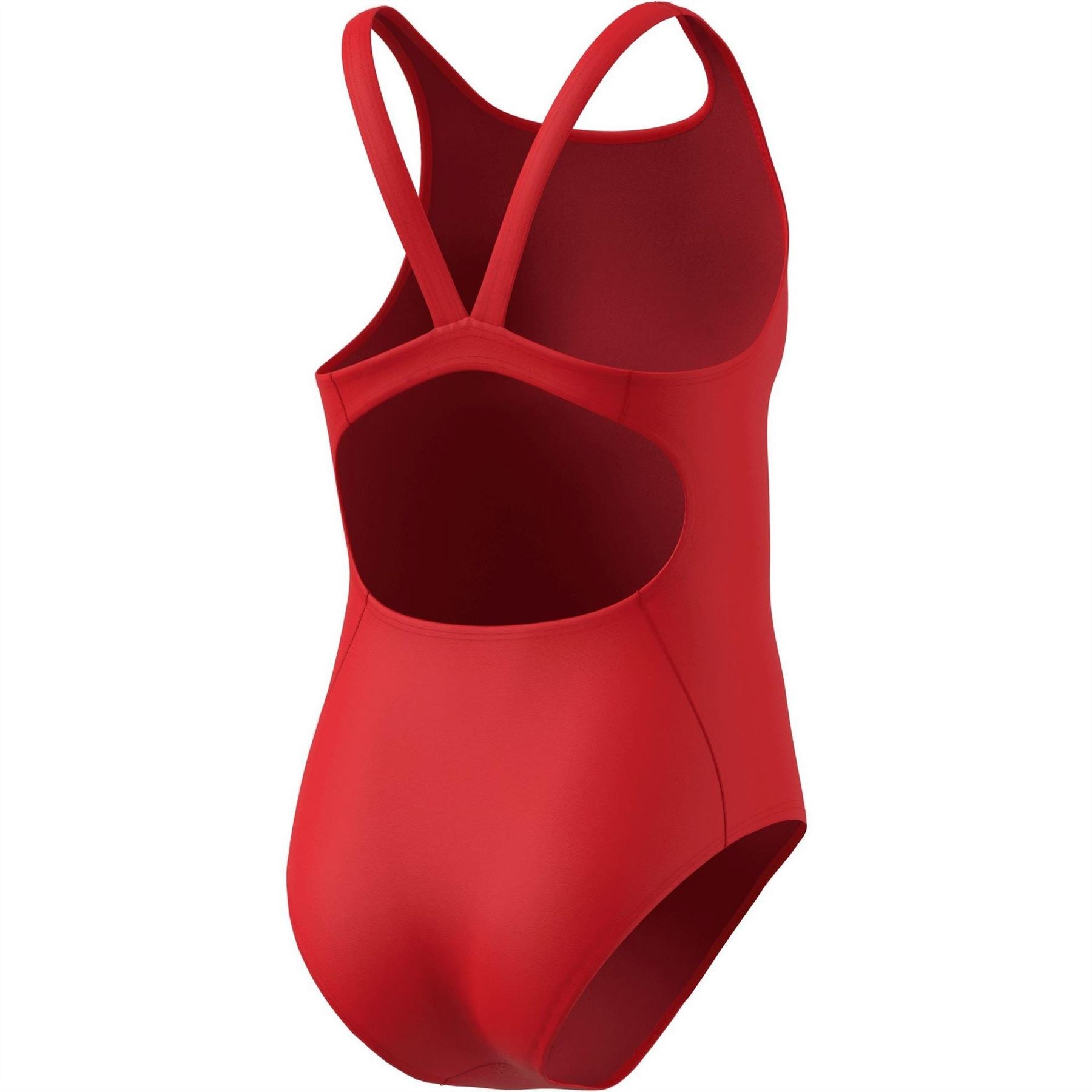 adidas Solid Small Logo Swimsuit