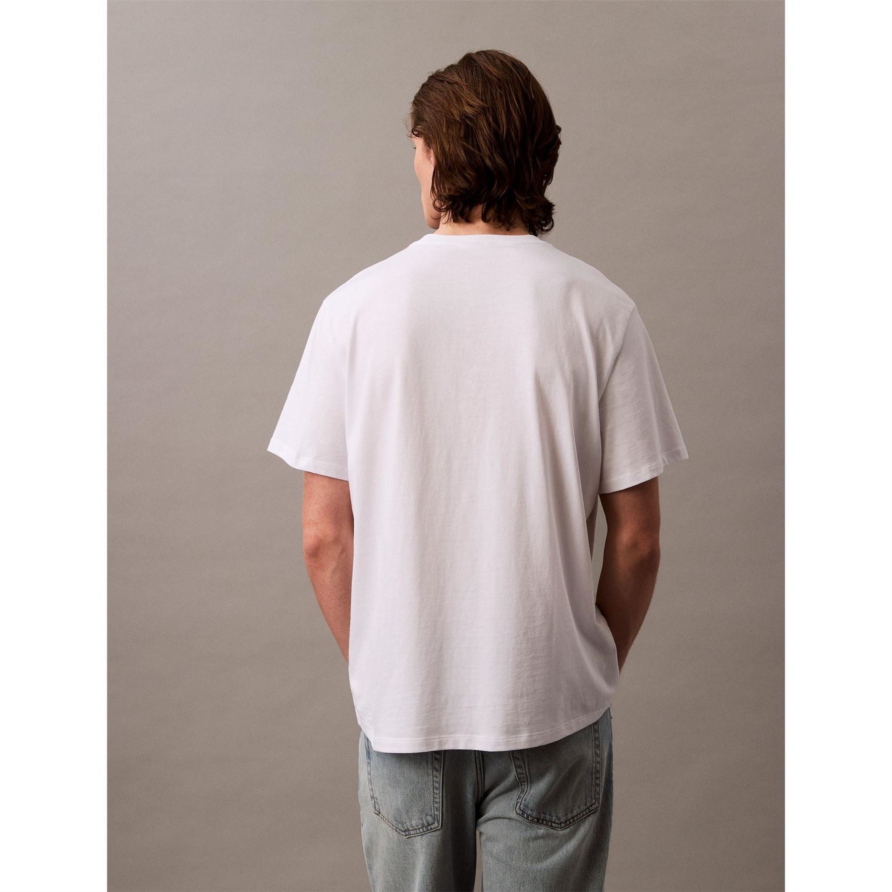 Calvin Klein Jeans Monogram Crew Neck Short Sleeve T-Shirt