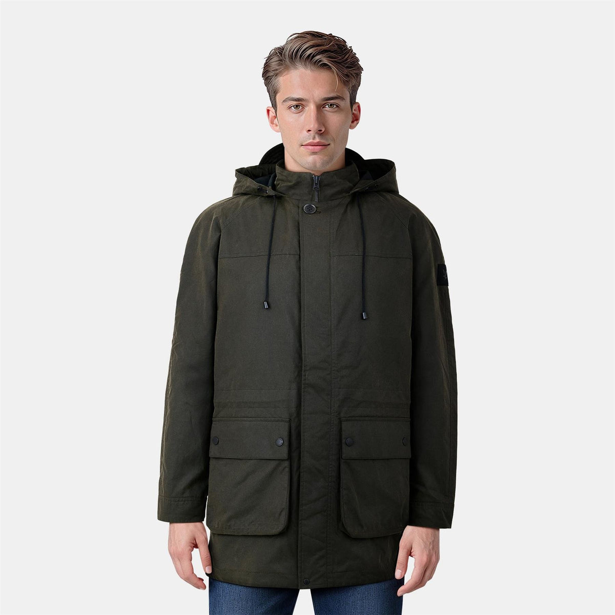 Lyle and Scott Lyle  And  Scott Long Sleeve Zip Wax Jacket