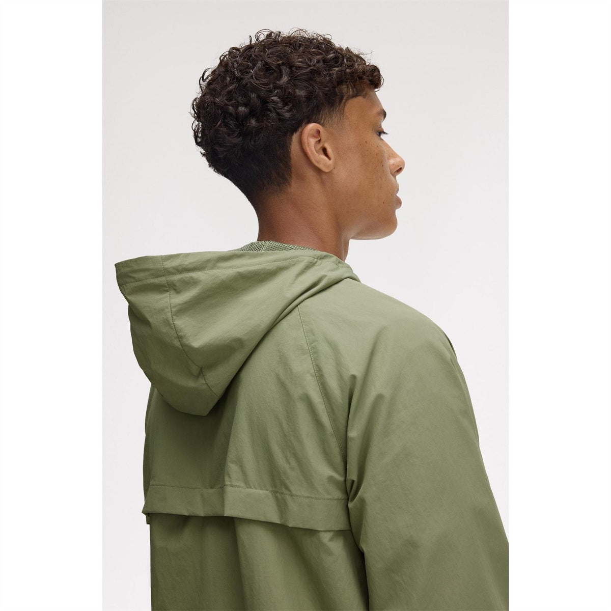 Fred Perry Taslan Hooded Shell Rain Anorak