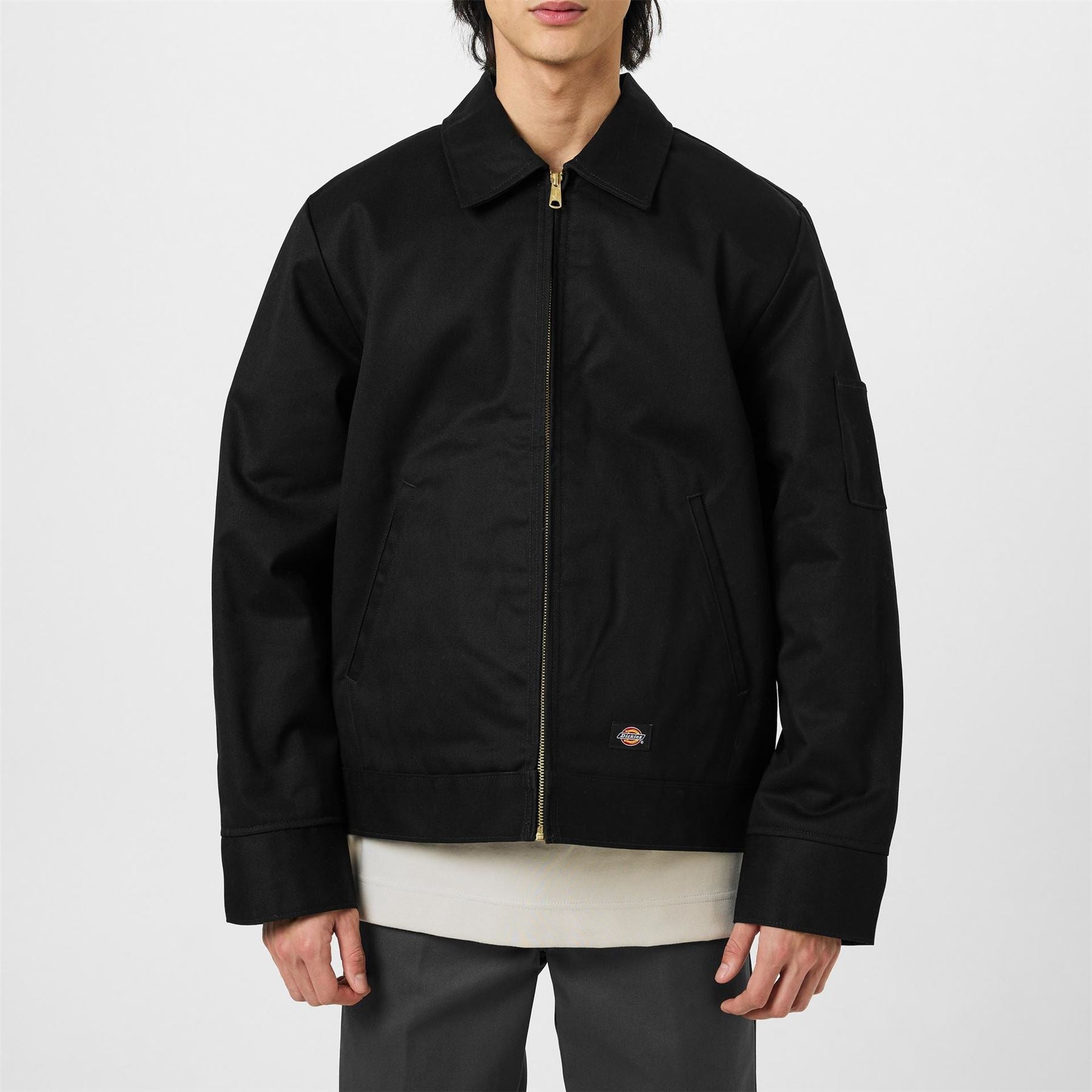 Dickies Eisenhower Water Resistant Wind Resistant Long Sleeve Harrington Jacket