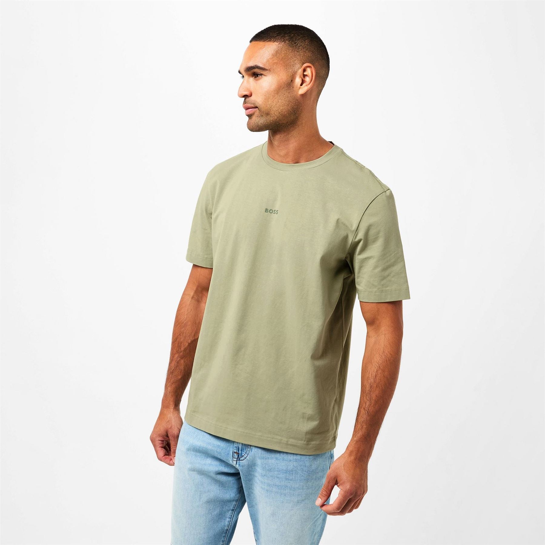 Boss BOSS ORANGE Oversized Tchup T Shirt with Logo Detail