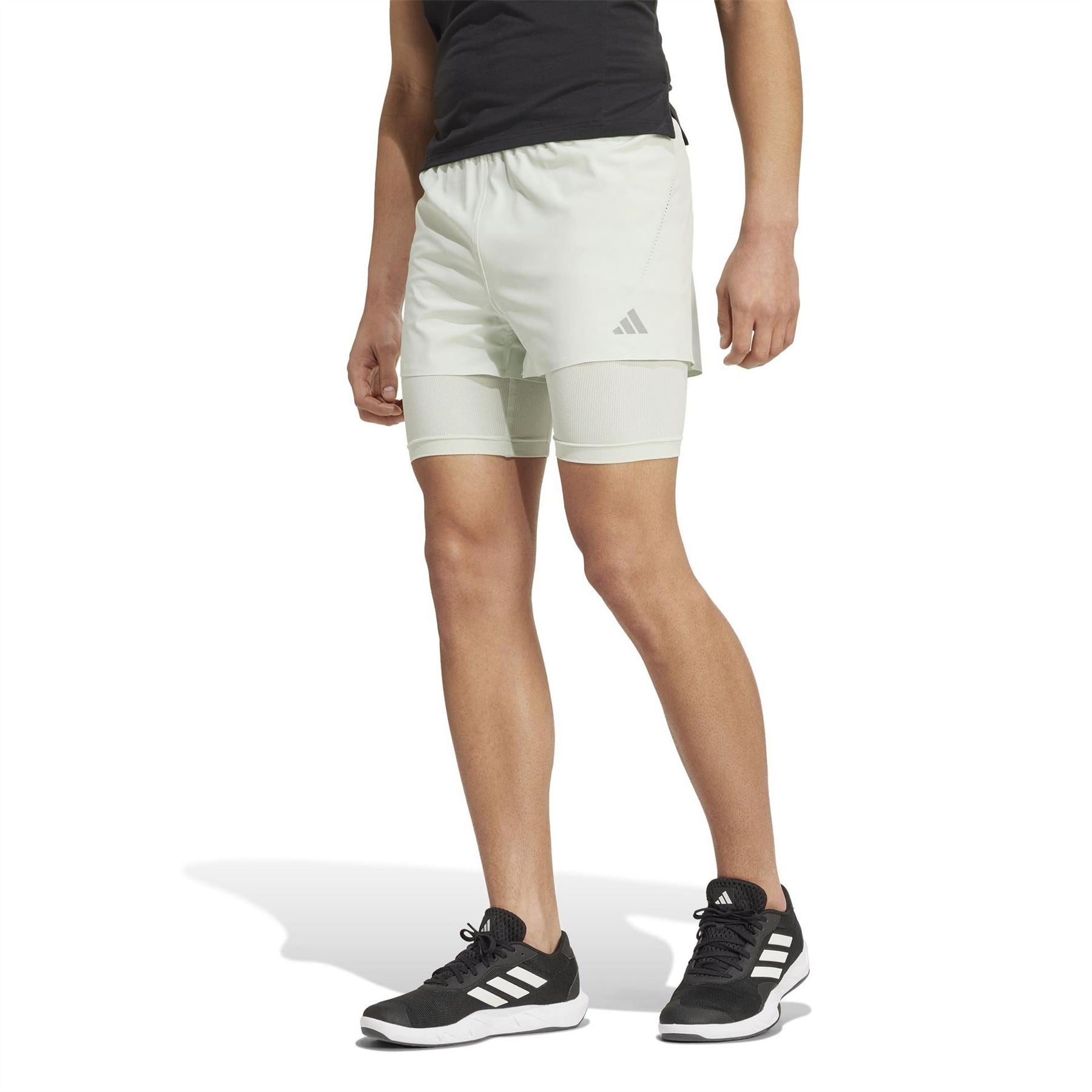 adidas Performance 2 In 1 Gym Shorts