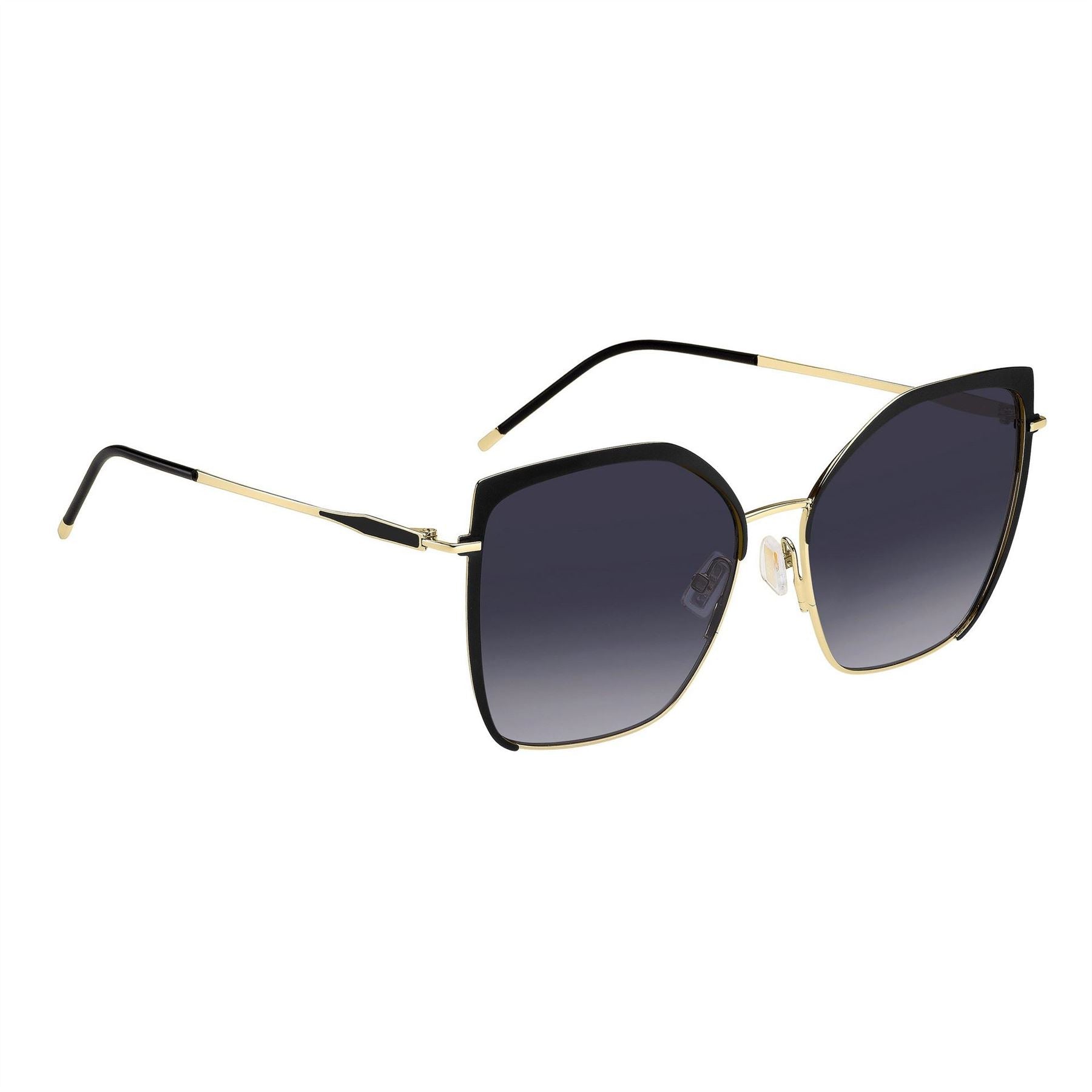 Boss Rectangular Round Sunglasses