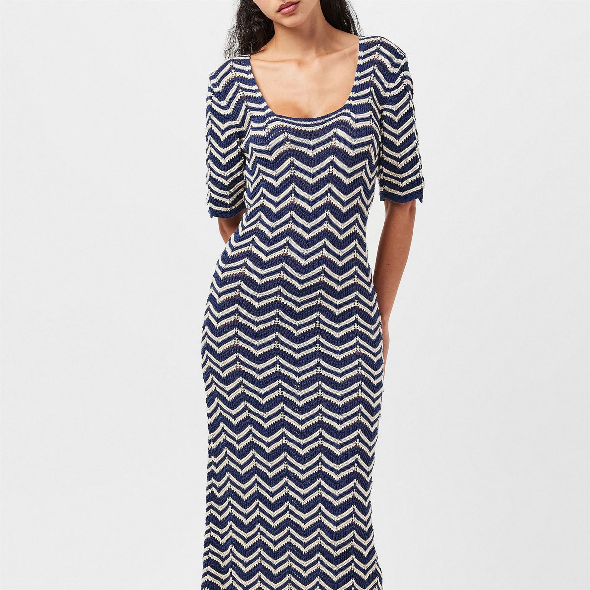 Nobodys Child Short Sleeve Knitted Jumper Dress