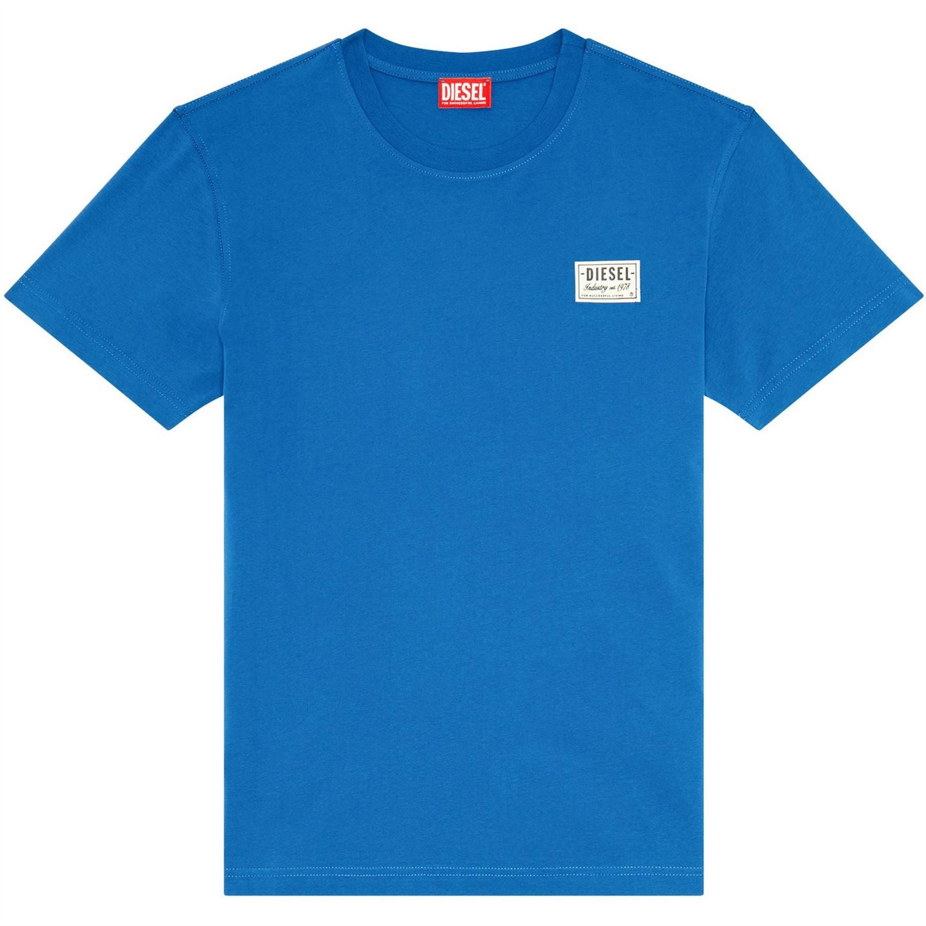 Diesel Mens Patch Logo T-Shirt