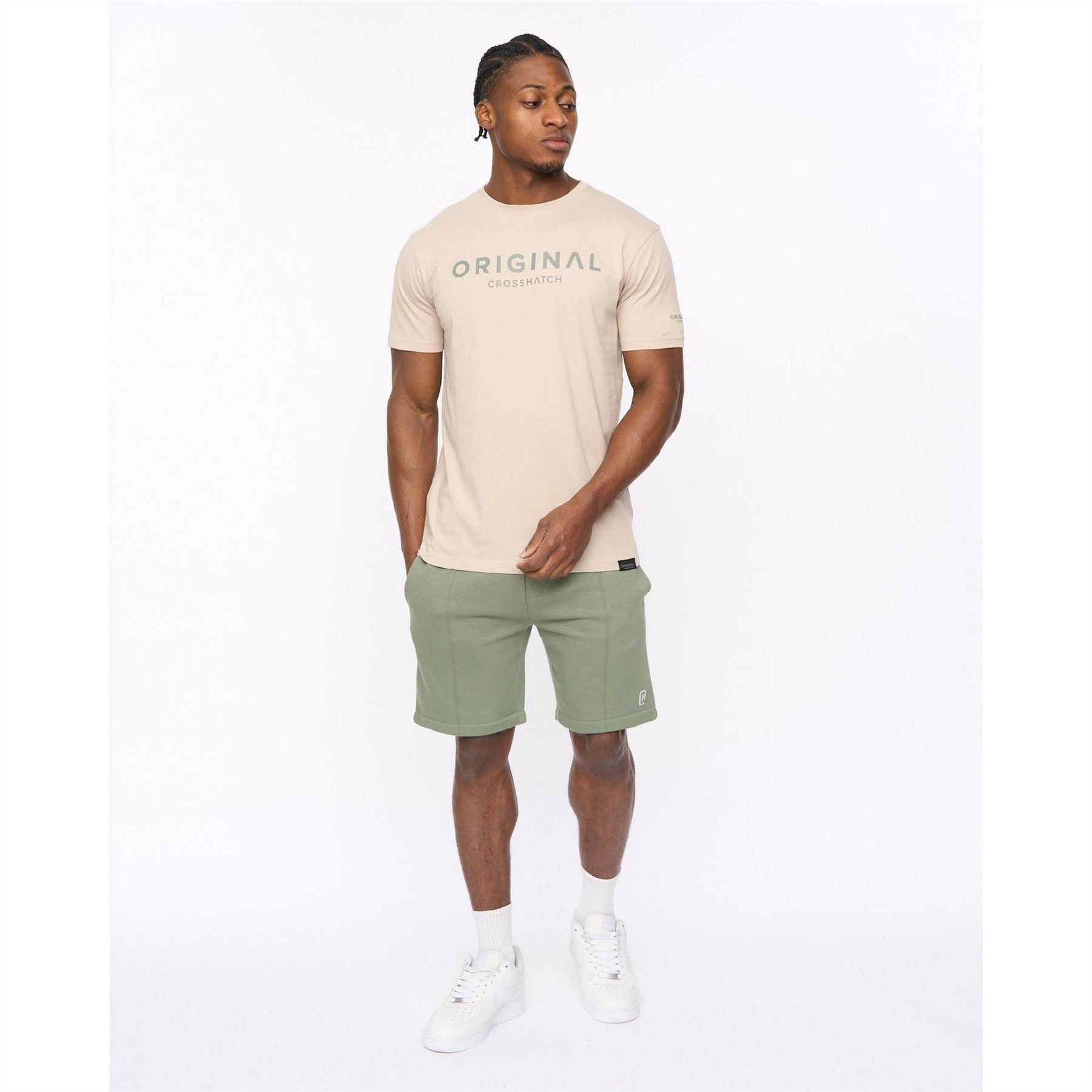 Crosshatch Bardon Jog Shorts