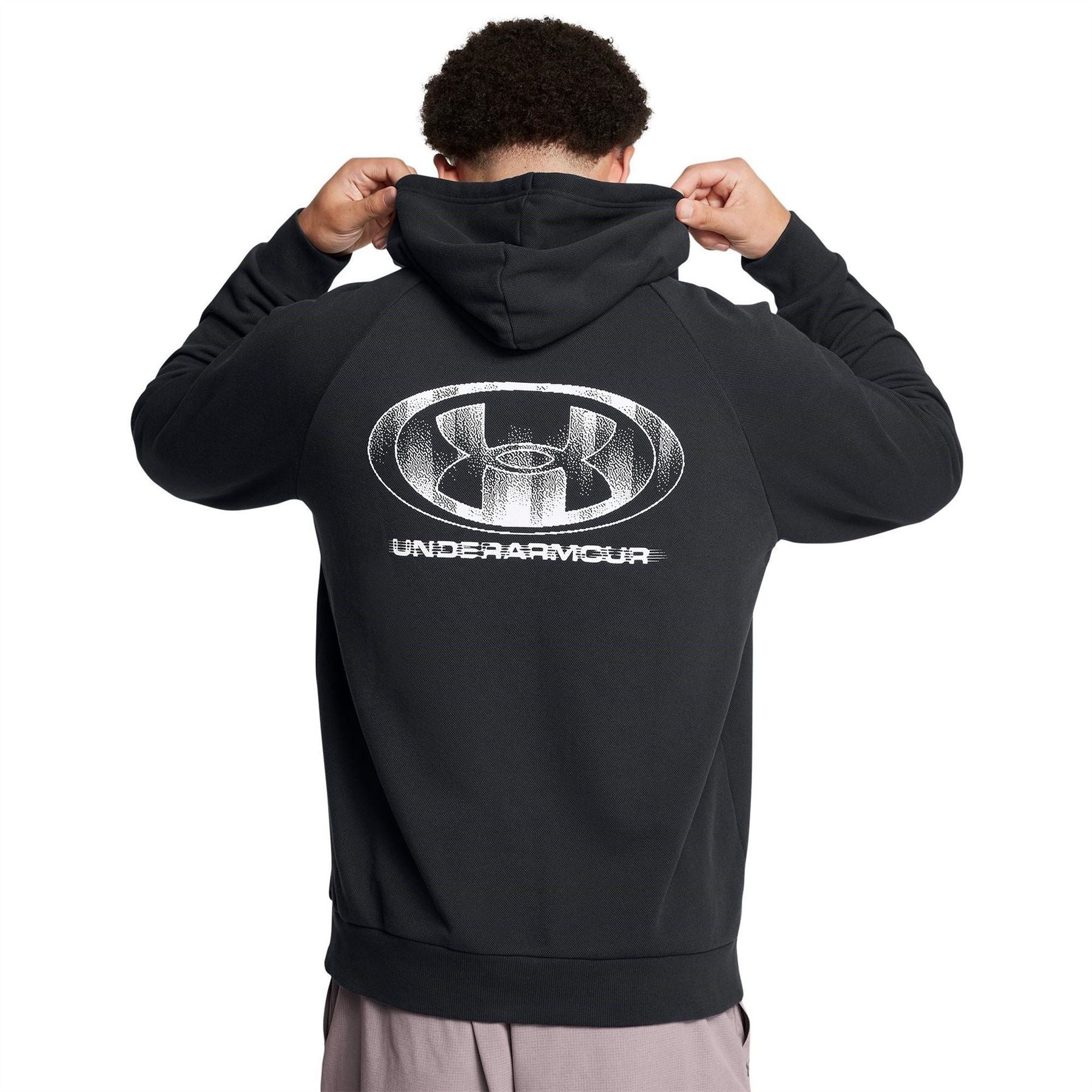 Under Armour UA Rival Hooded Neck Long Sleeve Raglan Top
