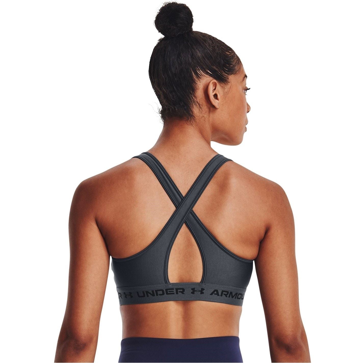 Under Armour Womens Armour Medium Support Crossbodyack Bra
