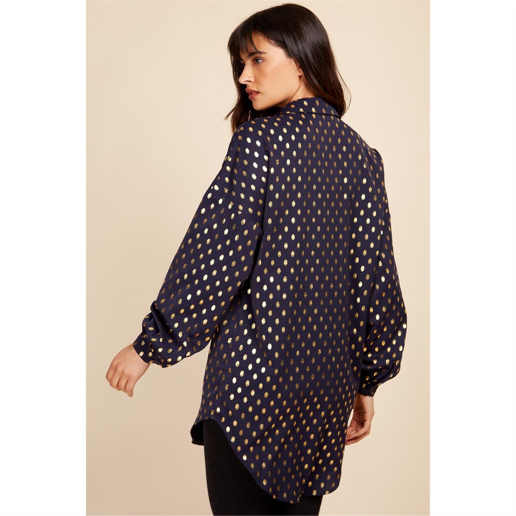 Little Mistress Relaxed Fit Long Sleeve Shirt