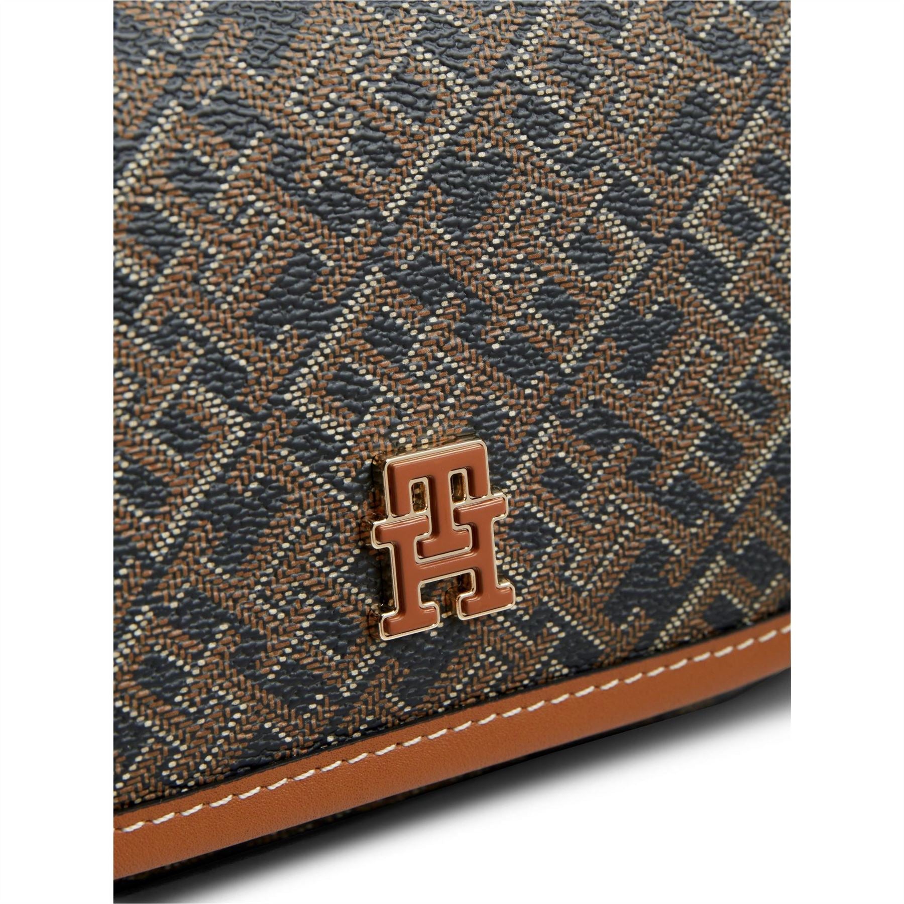 Tommy Hilfiger Monogram Saddle Bag