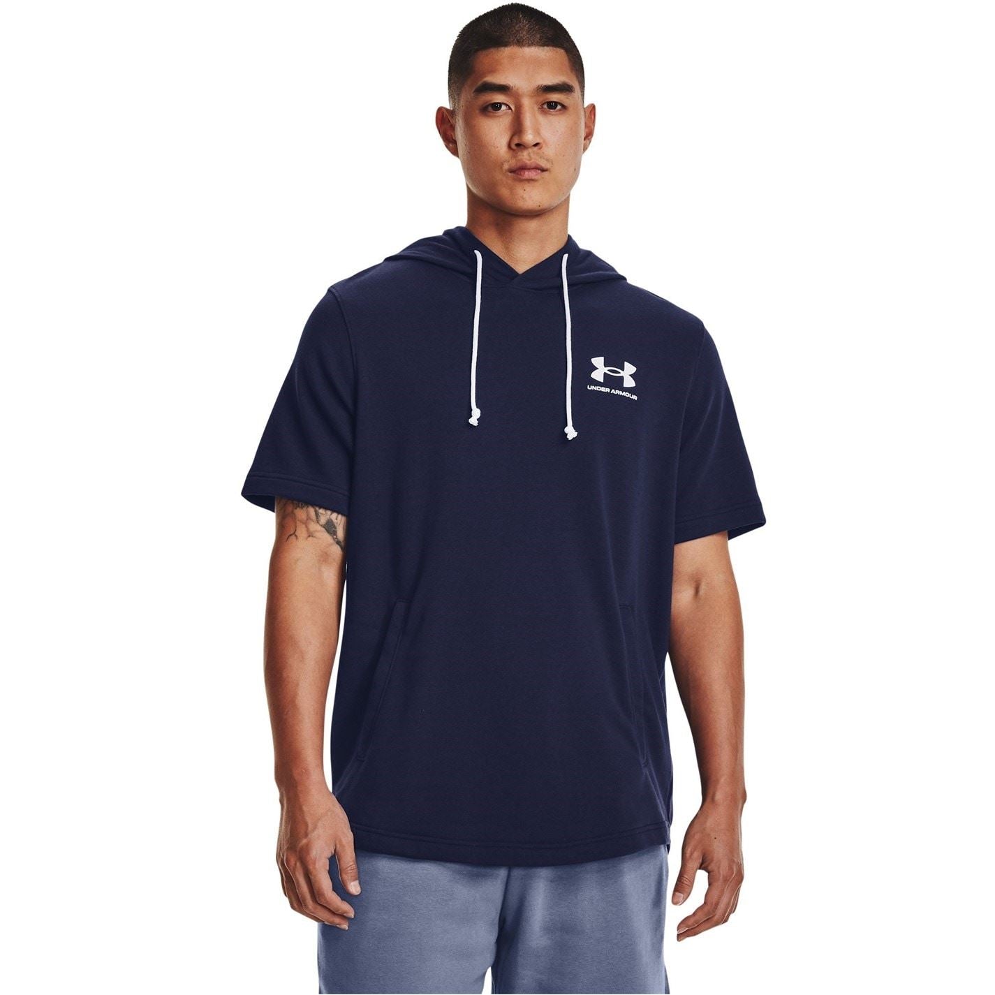 Under Armour UA Rival Hooded Short Sleeve Top