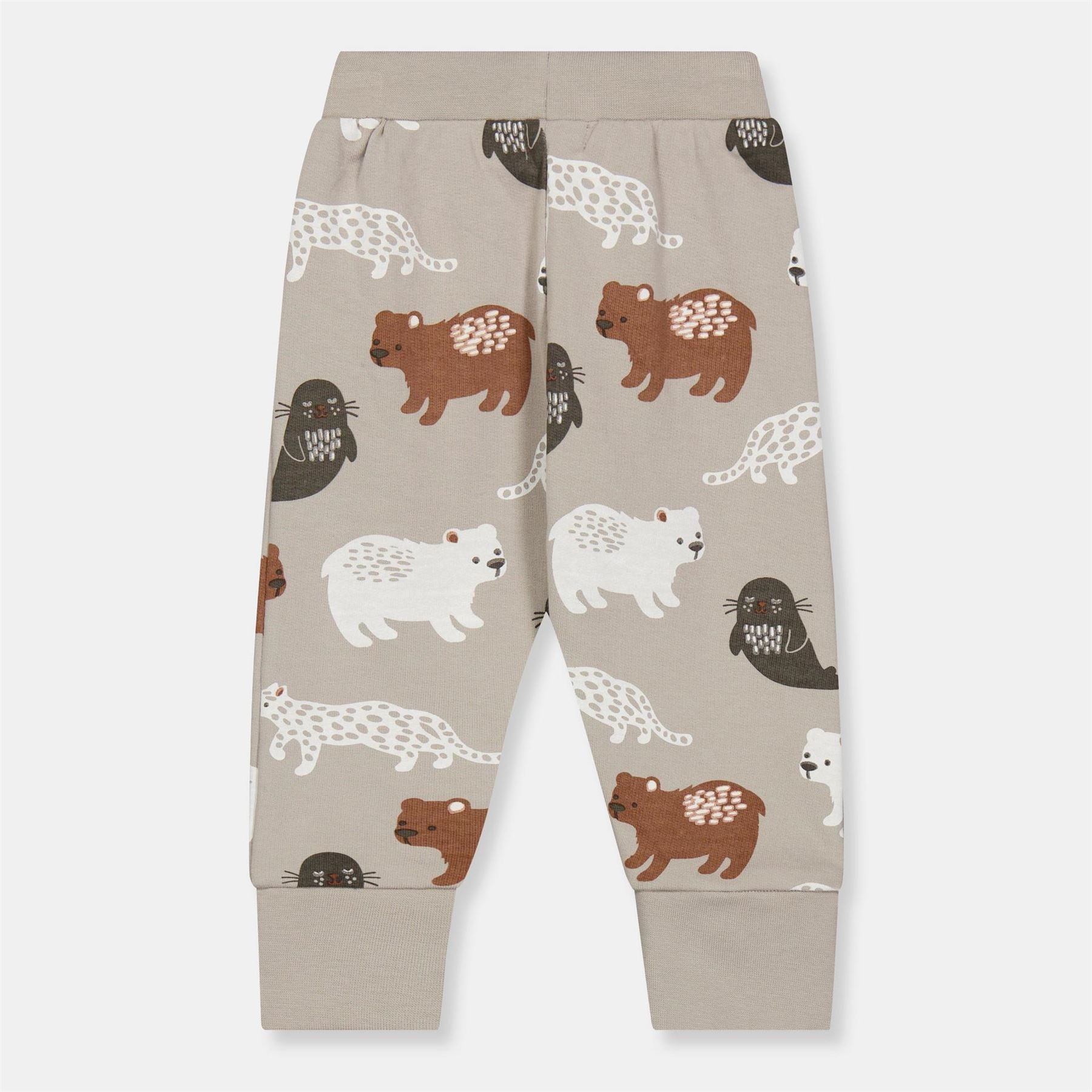 Lilly and Sid  And  Sid Multicoloured Mixed Animal Print Joggers