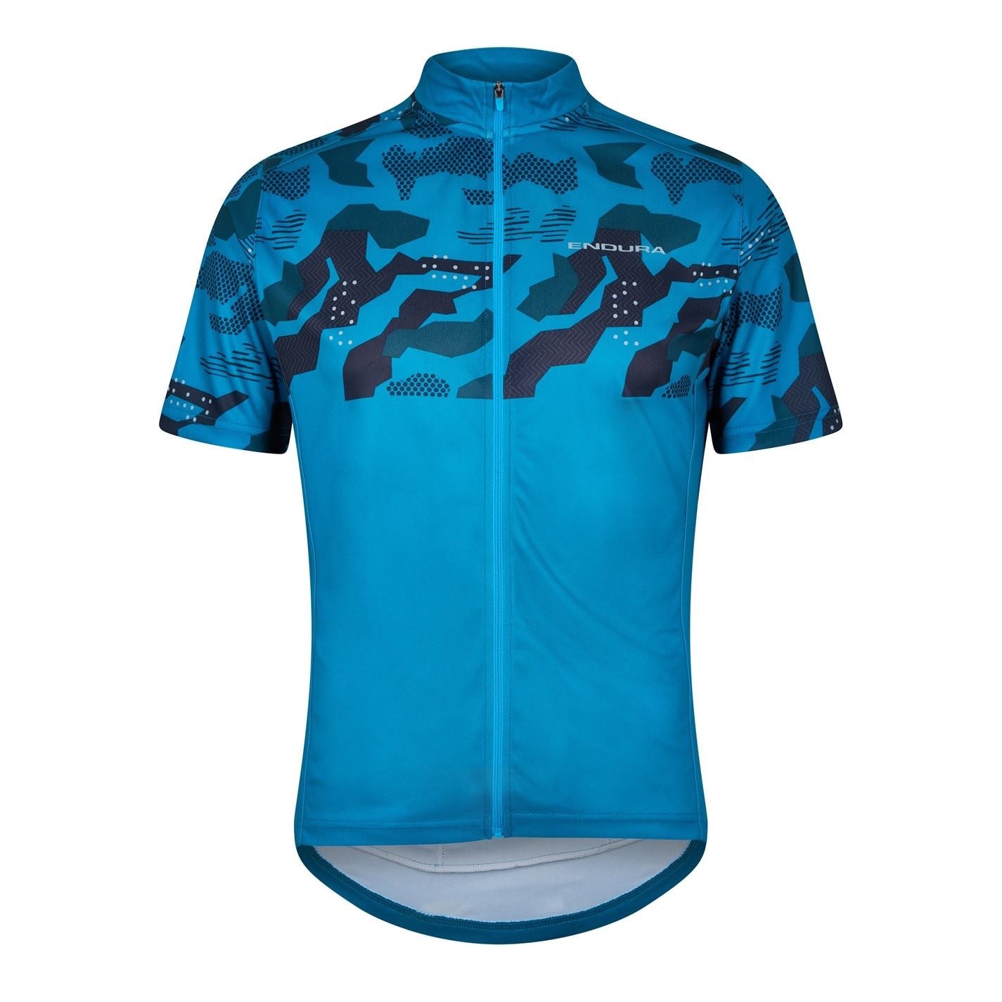 Endura Cropped Zip Neck Athletic Top