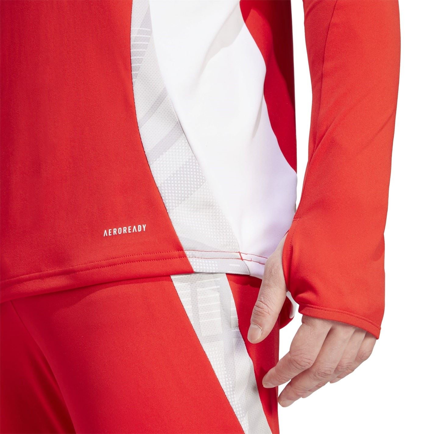 adidas Tiro Slim Fit Raglan Long Sleeve Top