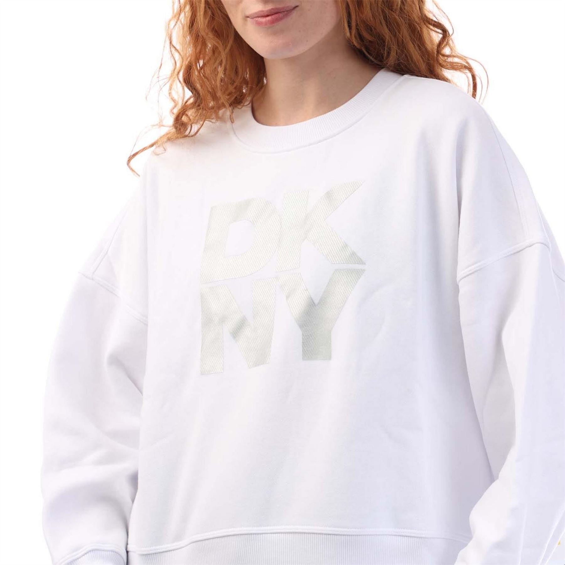 DKNY Logo Crew Neck Sweat