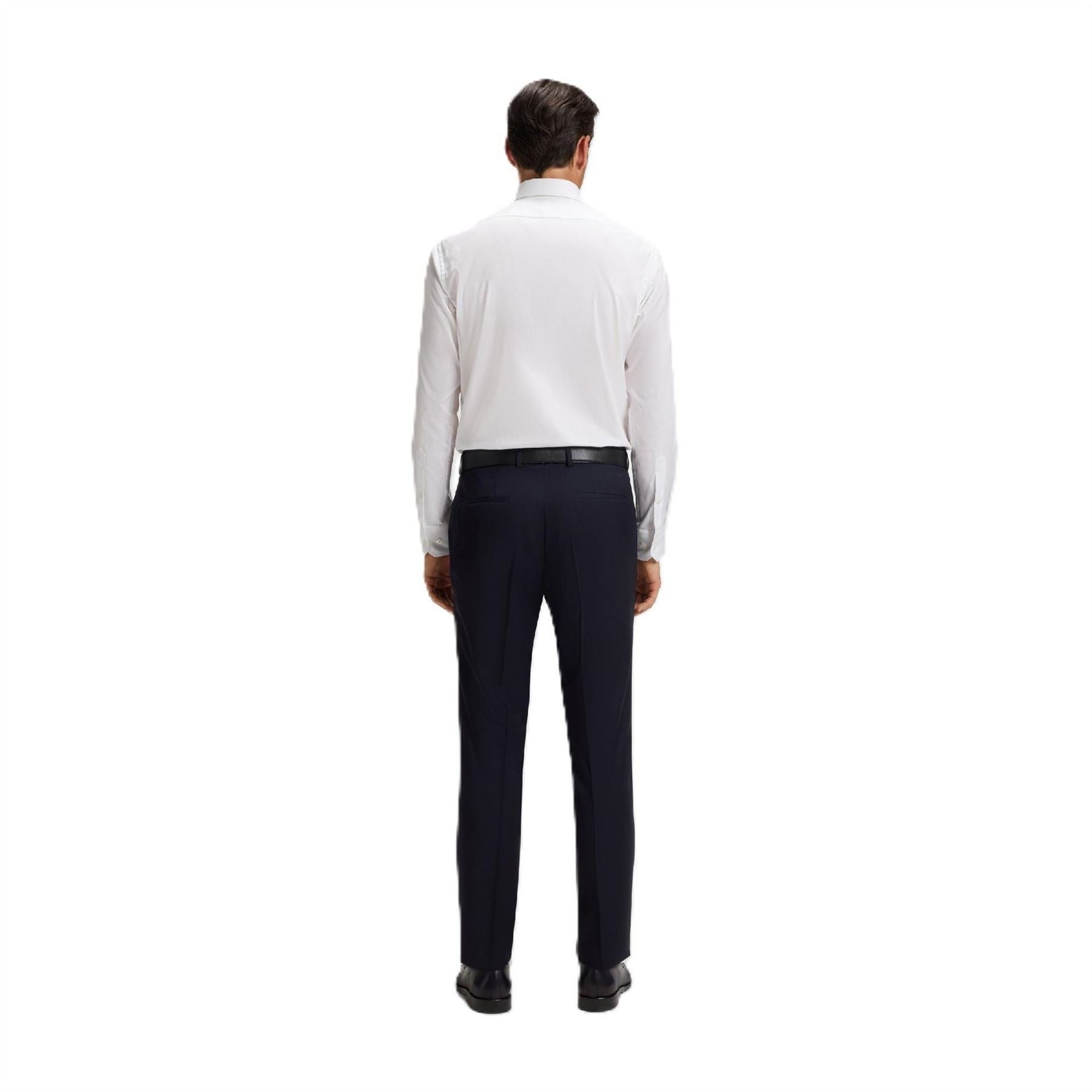 Boss Joe Collared Neck Point Collar Long Sleeve Shirt