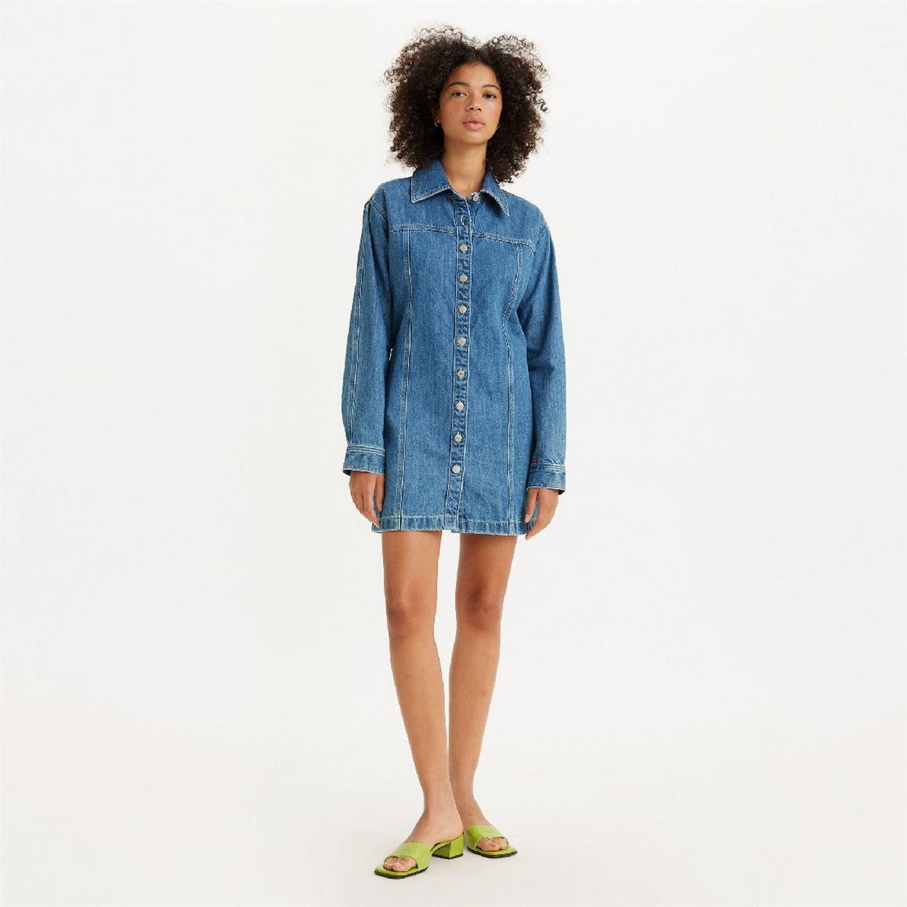Levis Shay Denim Dress Old 517 Blue