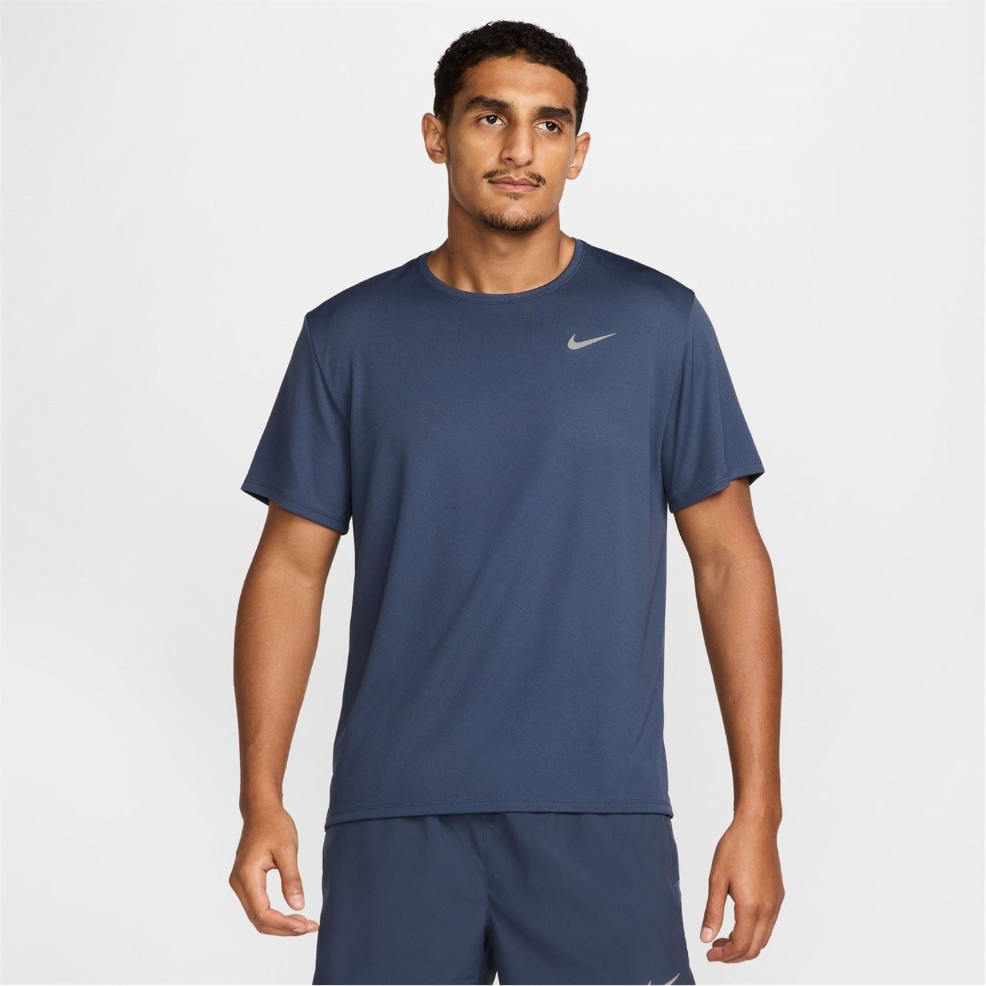 Nike Mens Drifit Miler Running Top
