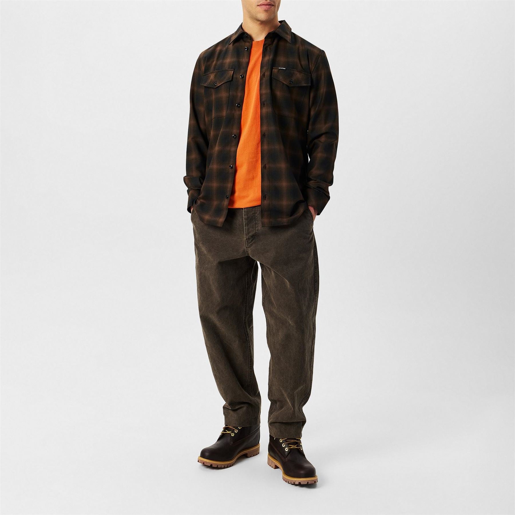 G Star Marine Slim Long Sleeve Shirt
