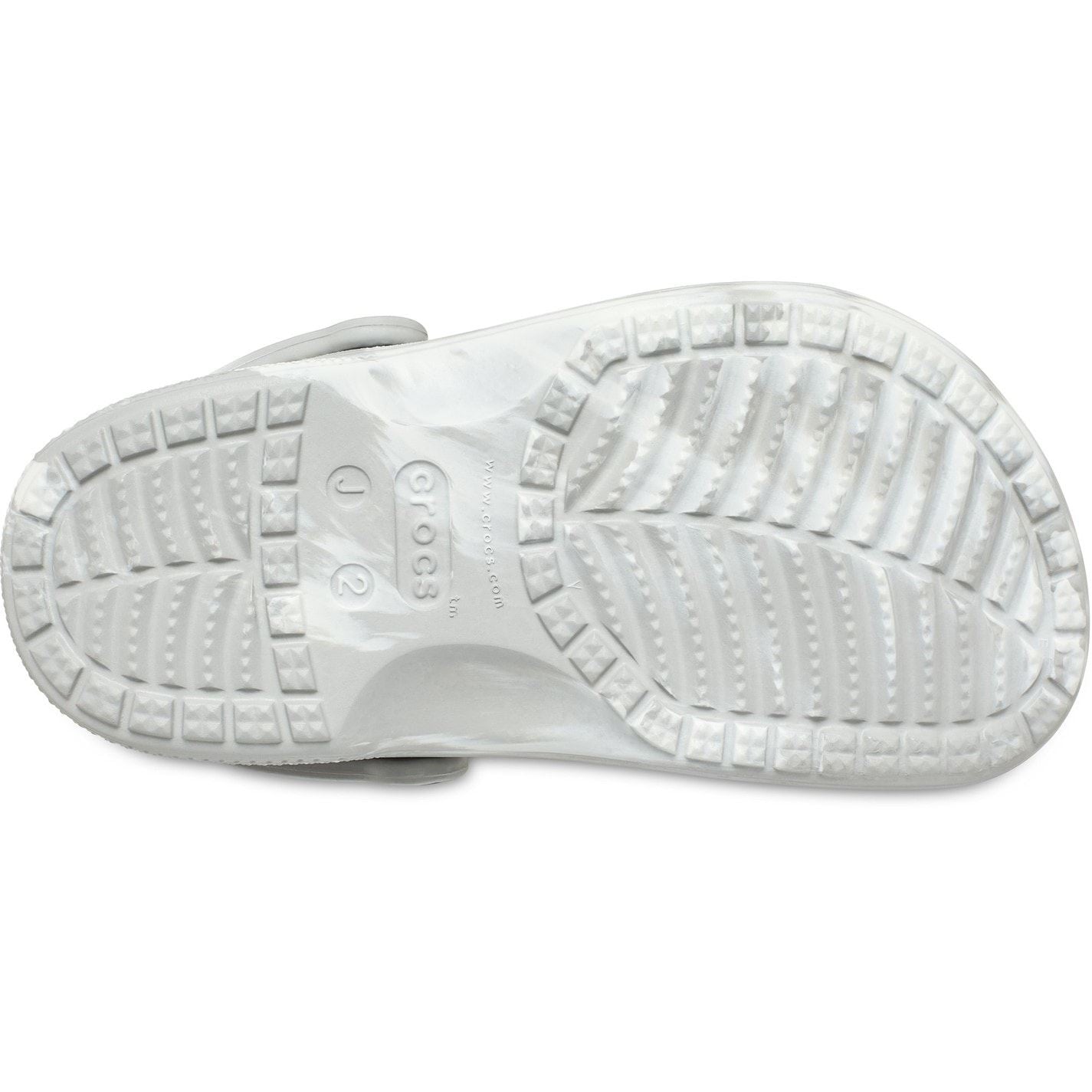 Crocs Baya Marble Patterned Flatform Clogs