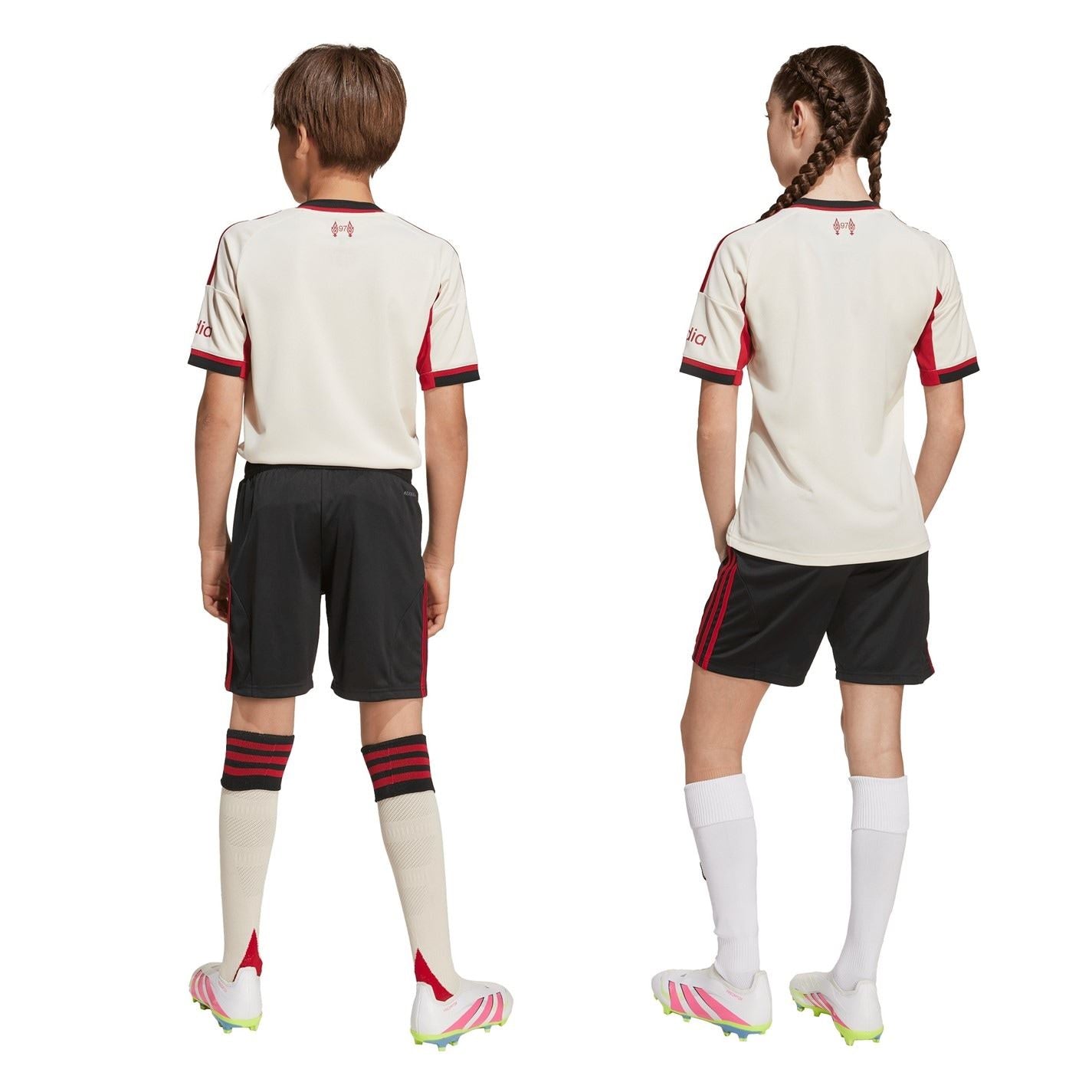 adidas Liverpool Away Shorts 2025 2026 Juniors