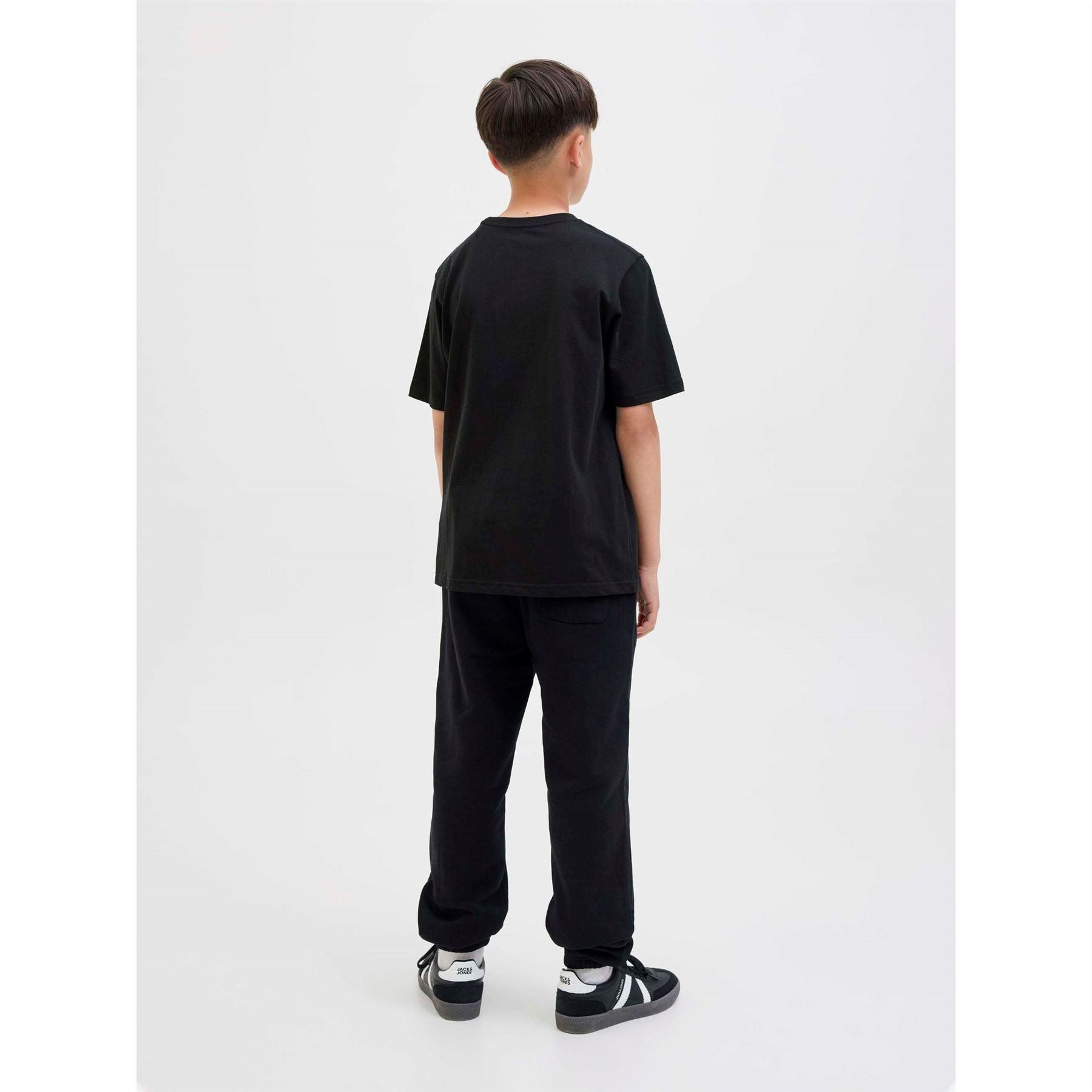 Jack and Jones Soho Logo Print Crew Neck Short Sleeve Jersey T-Shirt