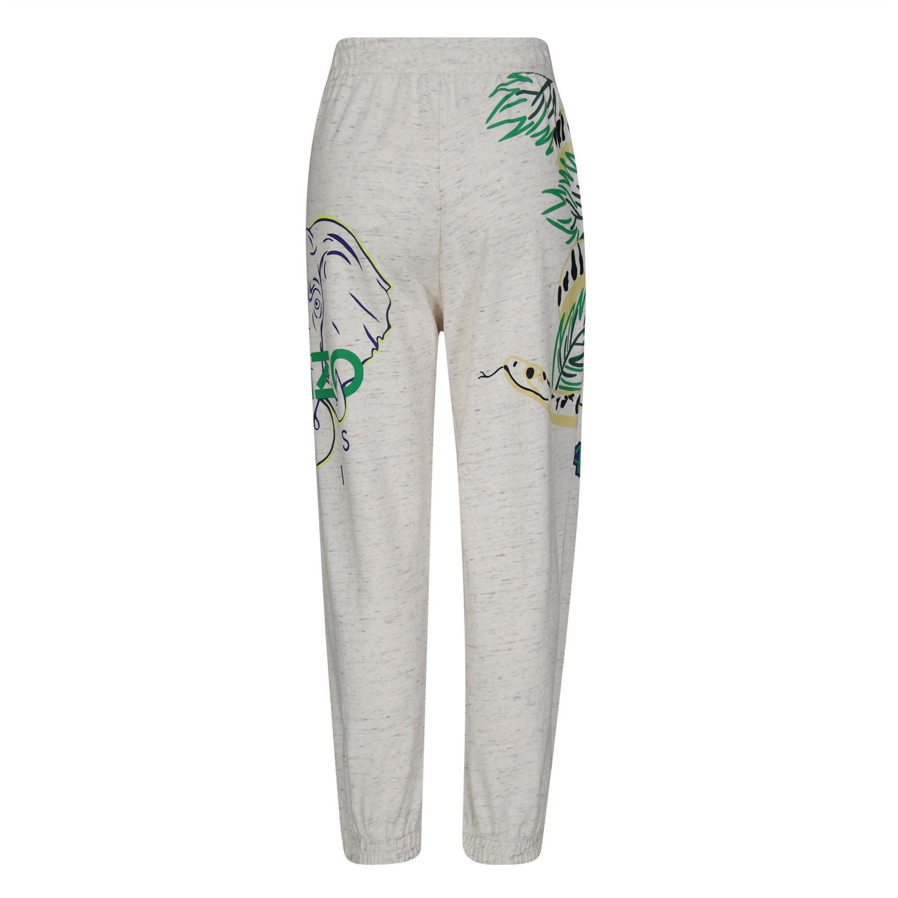Kenzo All Over Print Closed Hem Fleece Joggers