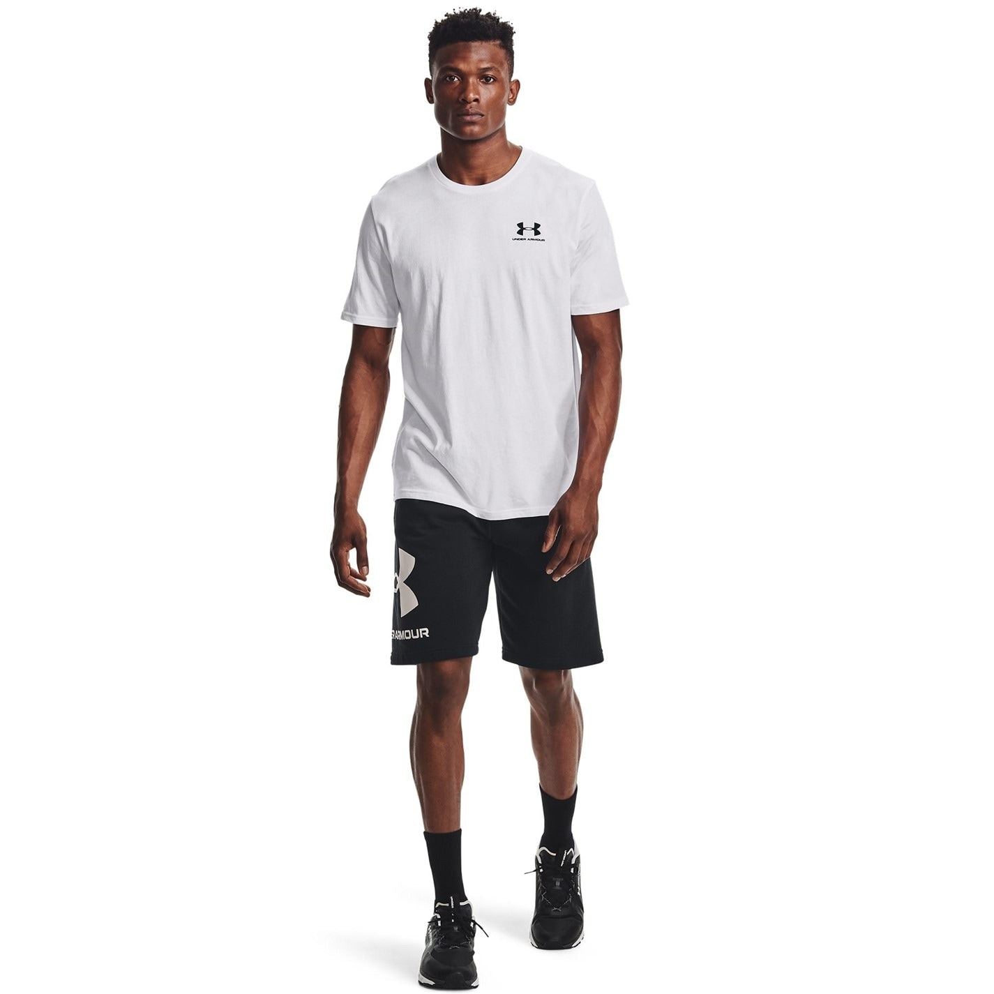 Under Armour Mens Armour Ua Left Chest Logo Short Sleeve