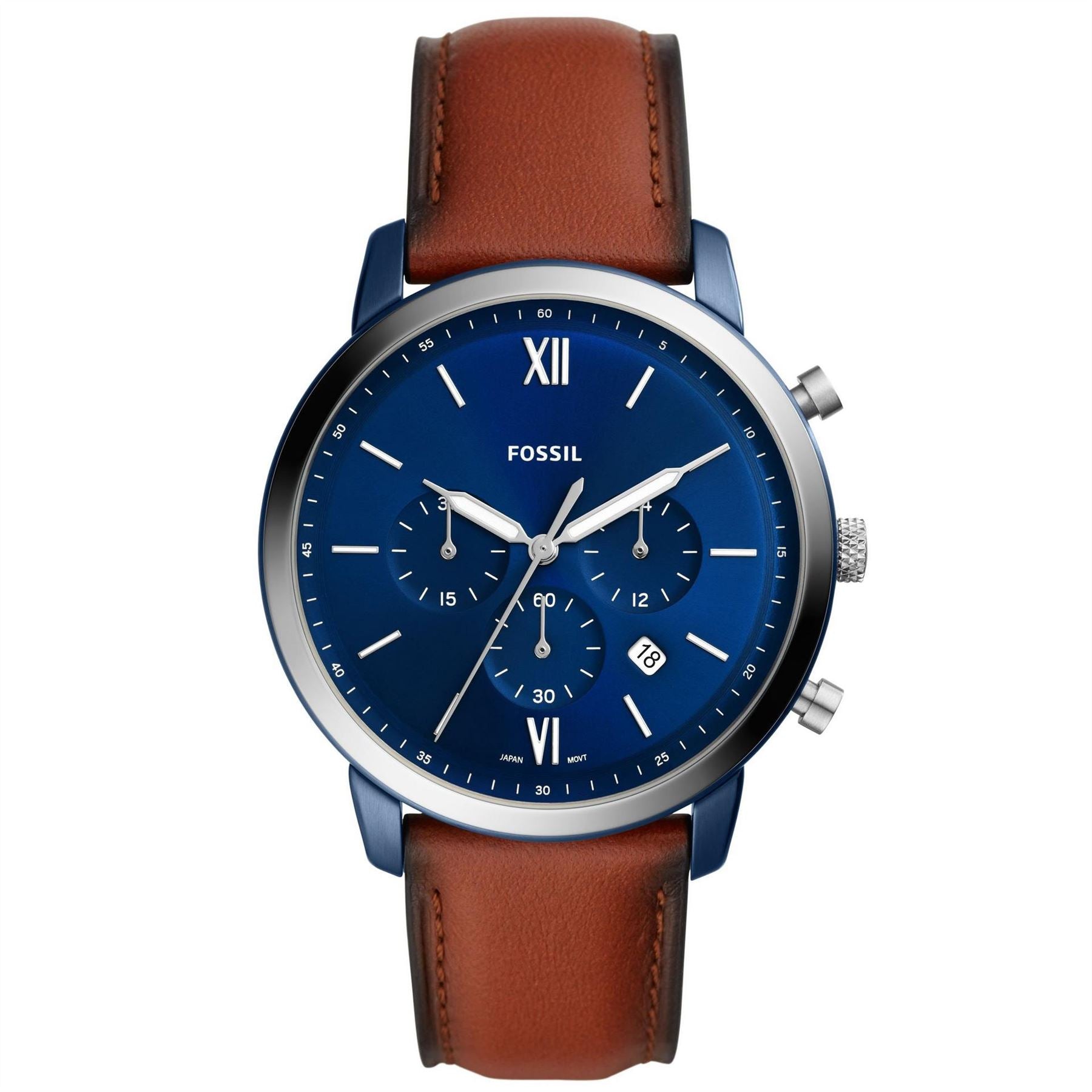 Fossil Chrono Stainless Steel Fashion Analogue Quartz Watch