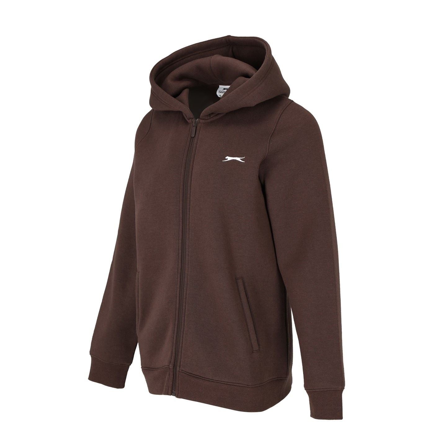 Slazenger Womens Fitted Full Zip Hoodie