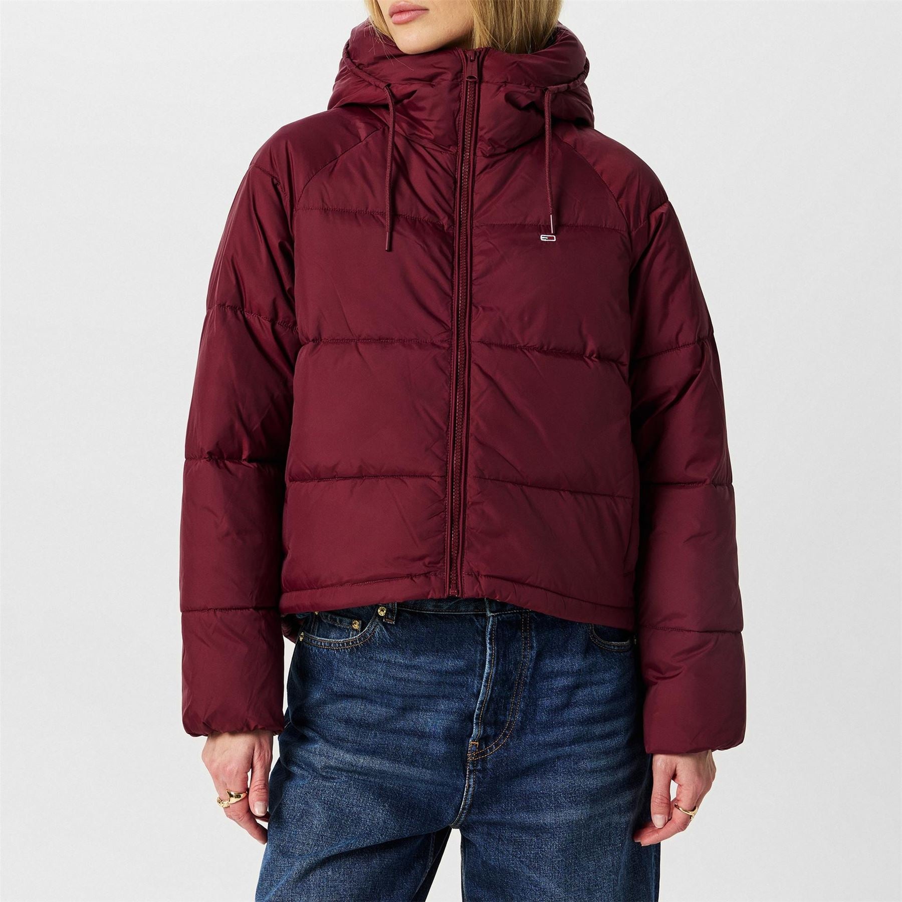 Tommy Jeans  Recycled Hooded Short Puffer Jacket
